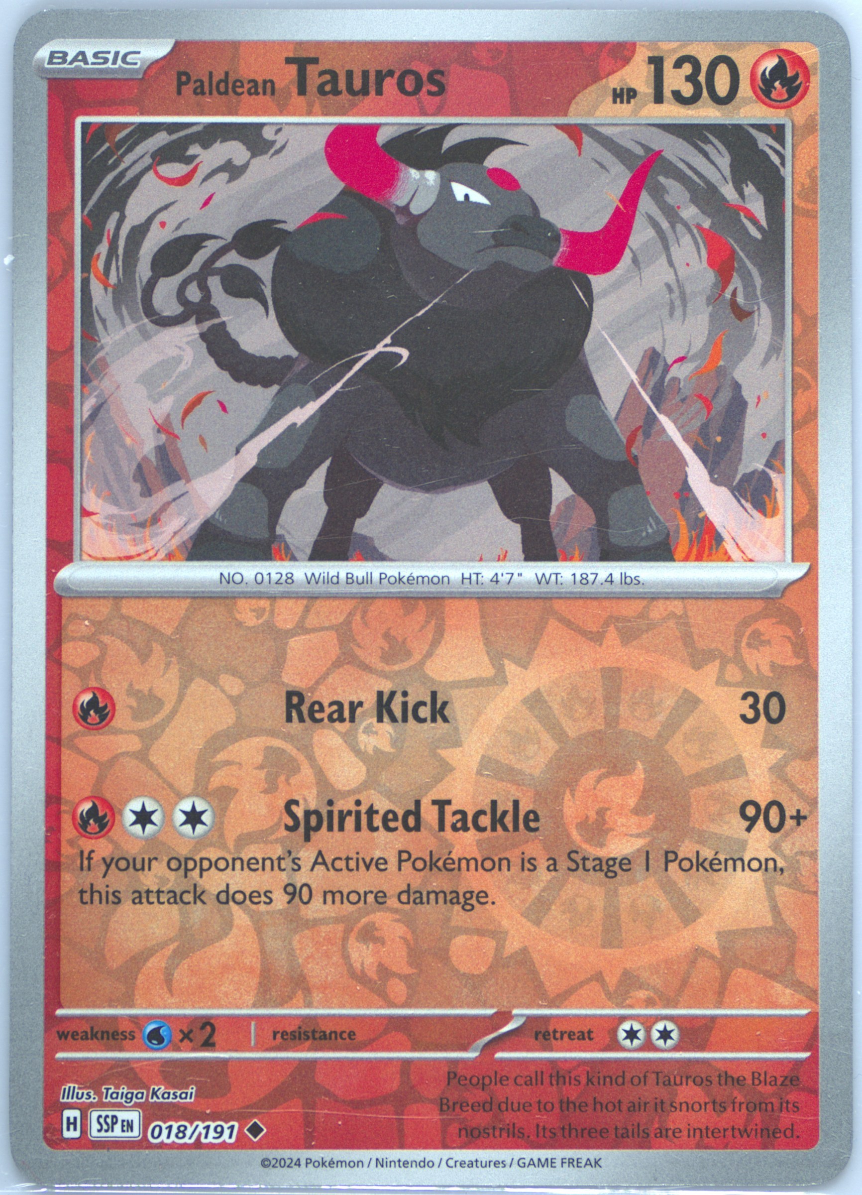 Paldean Tauros