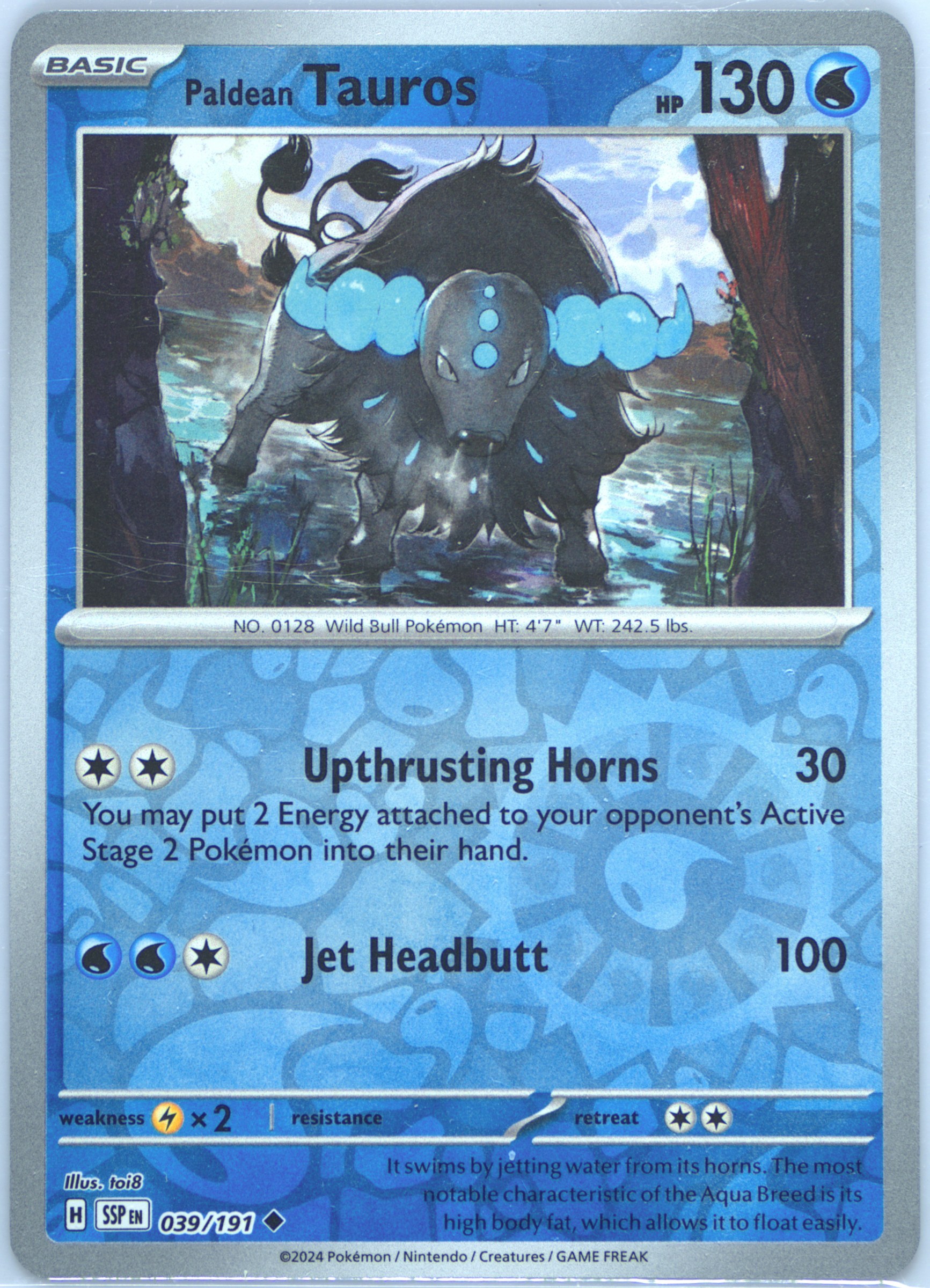 Paldean Tauros