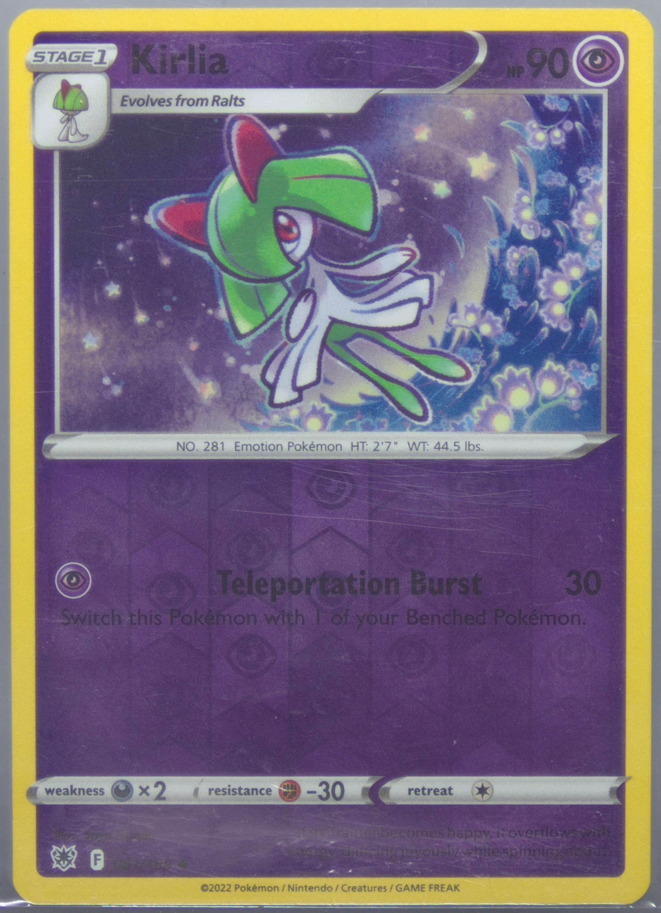 Kirlia-Reverse Foil