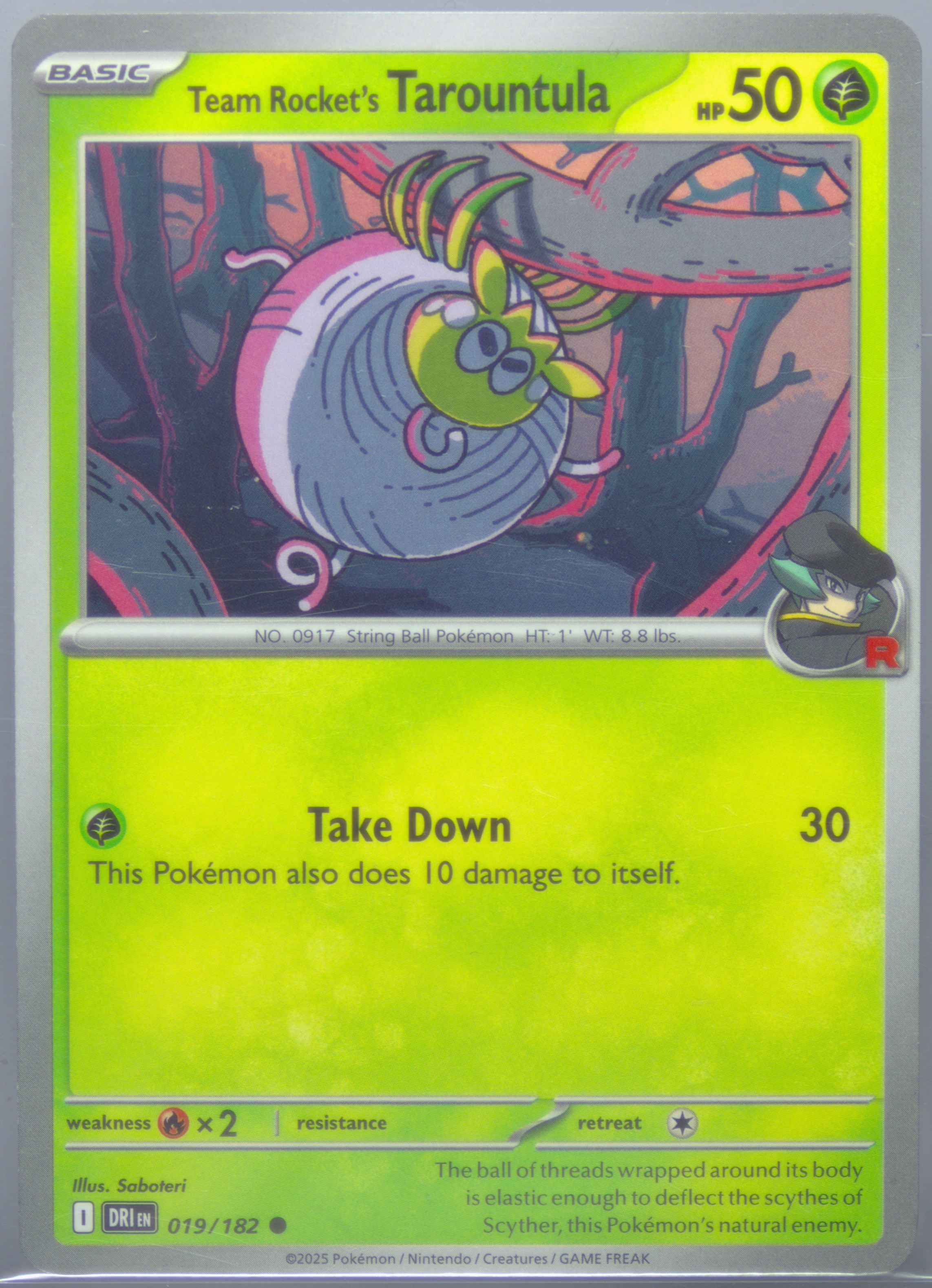 Team Rocket's Tarountula