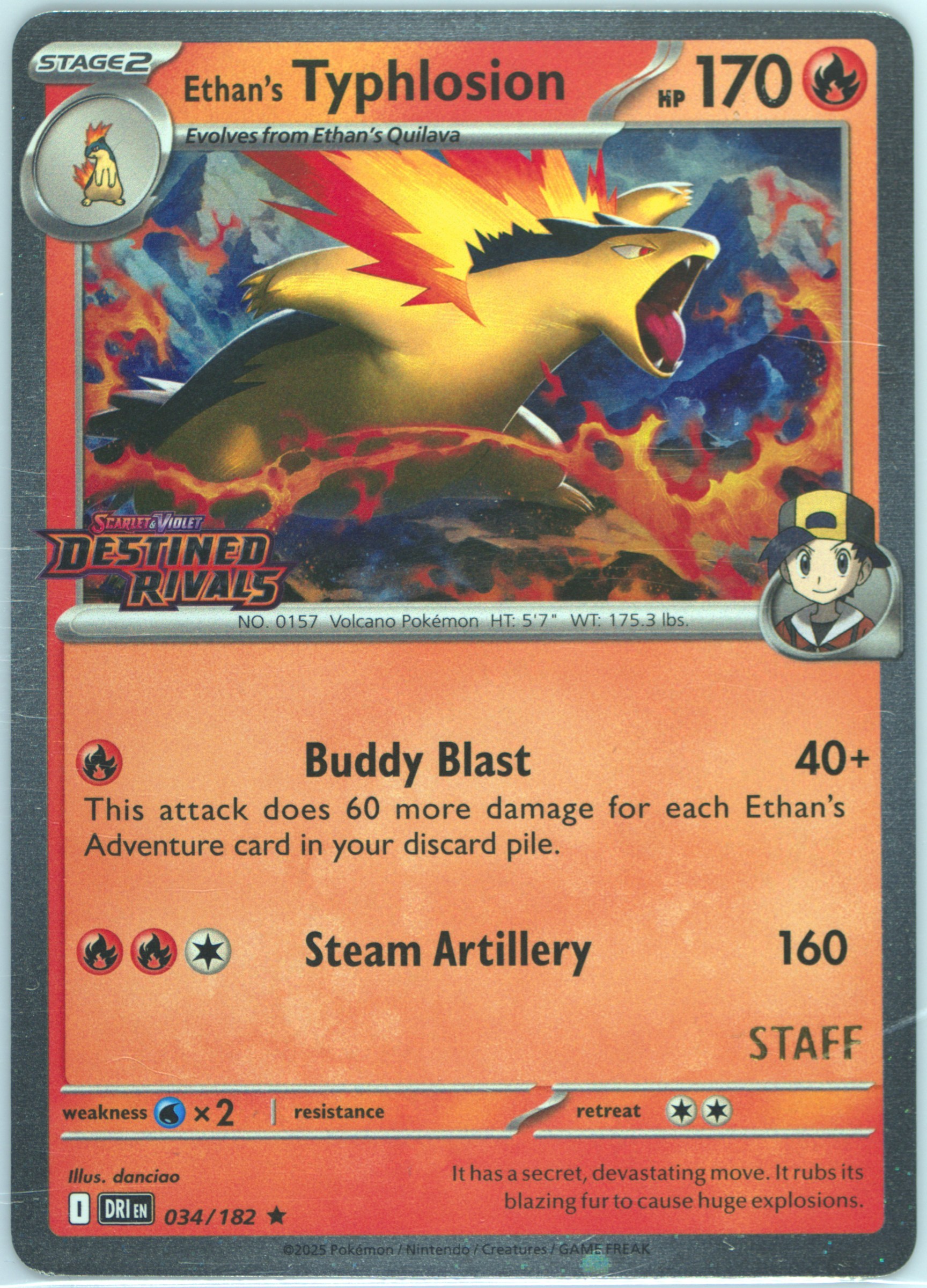 Ethan's Typhlosion