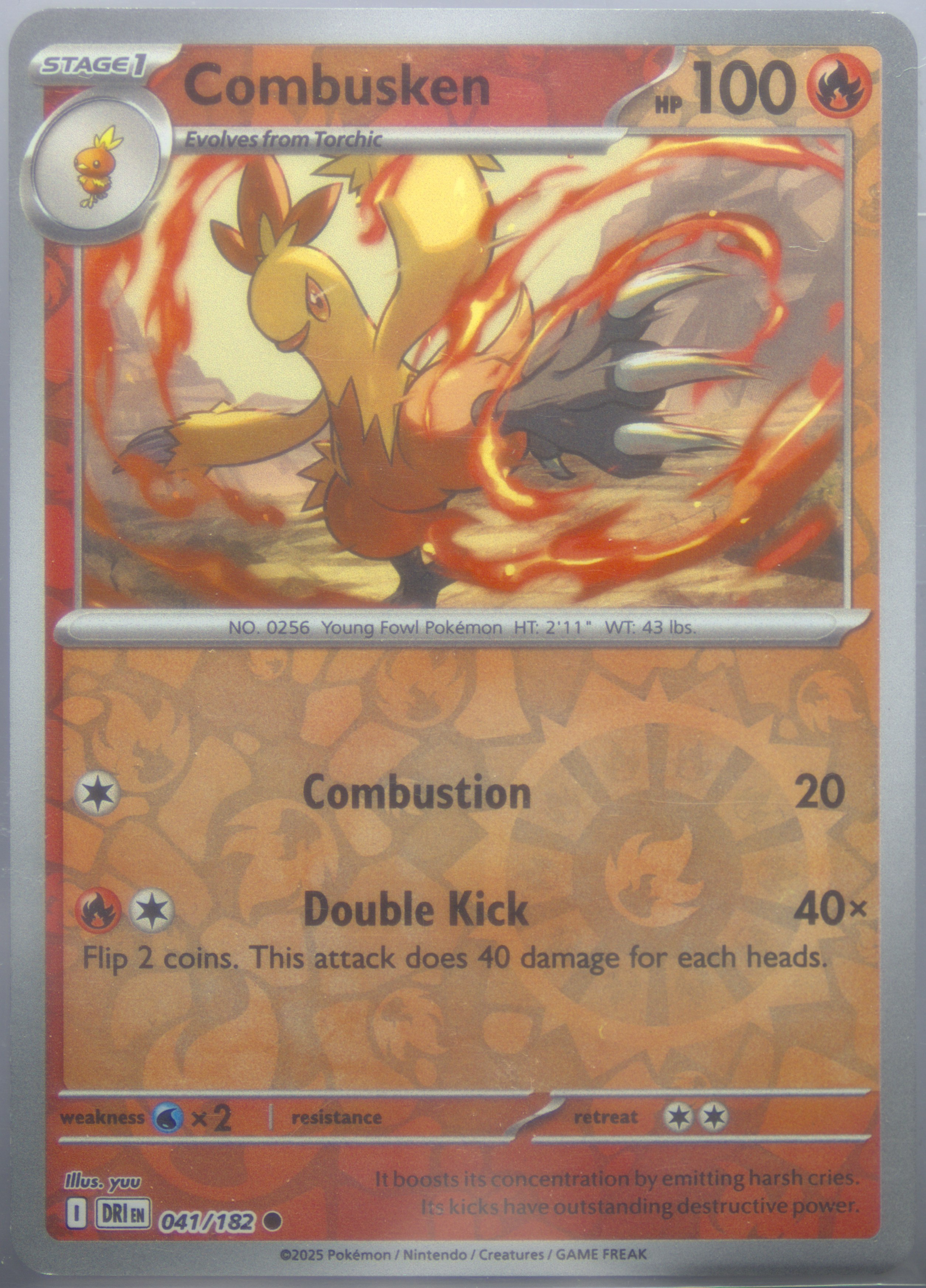pokemon card combusken Pokemon Trading Card Game Destined Rivals Common Combusken #41