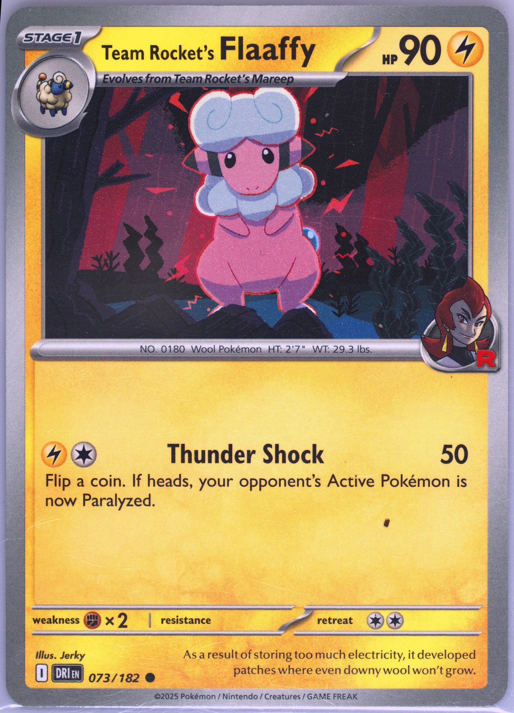 Team Rocket's Flaaffy