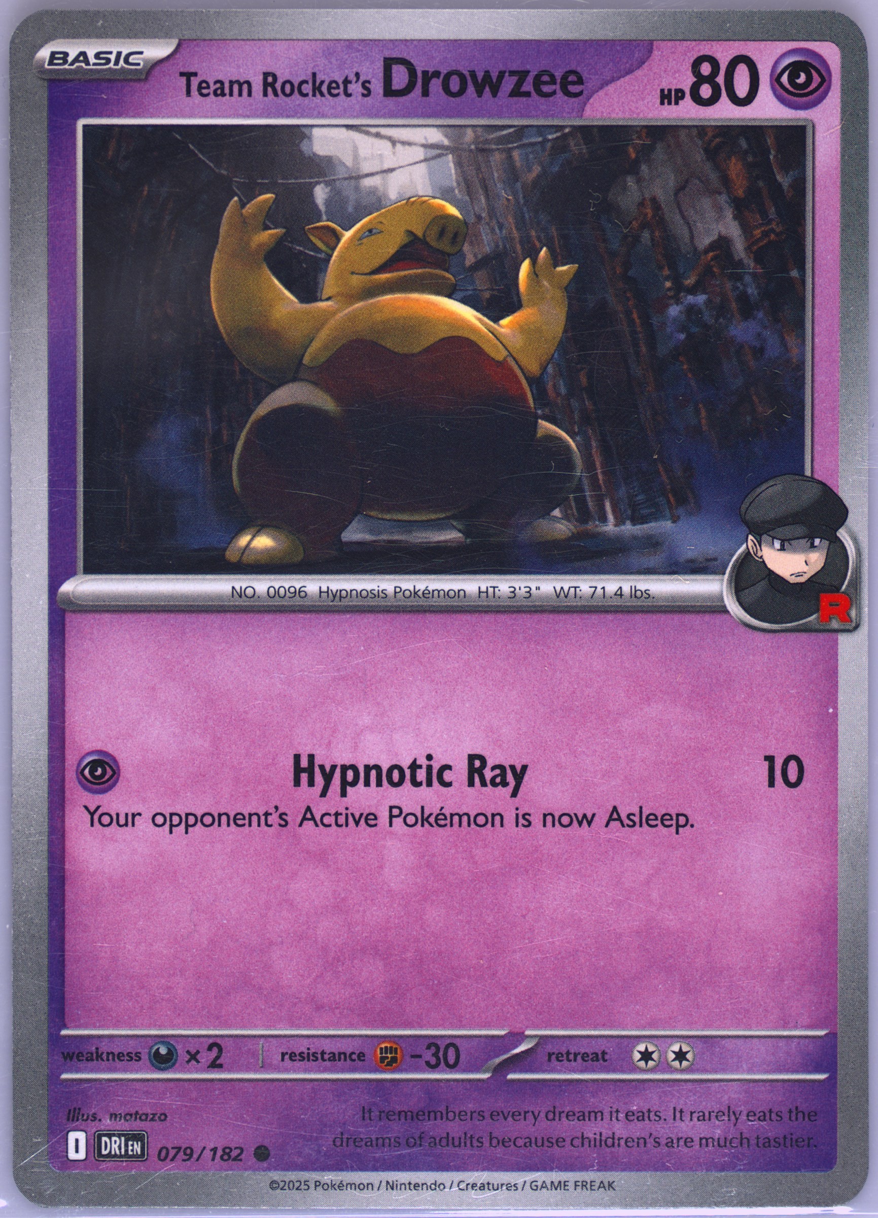 Team Rocket's Drowzee