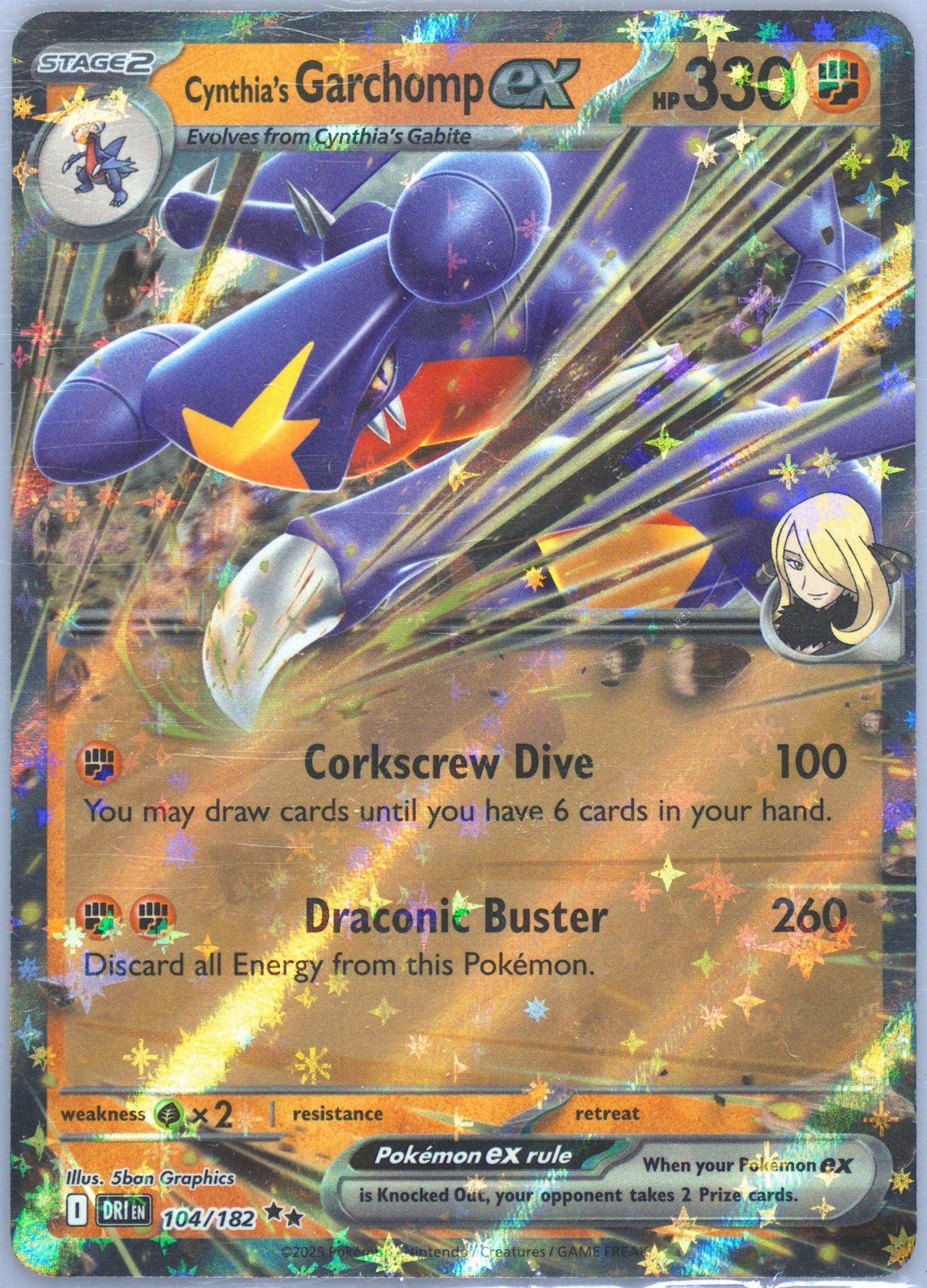 Cynthia's Garchomp EX