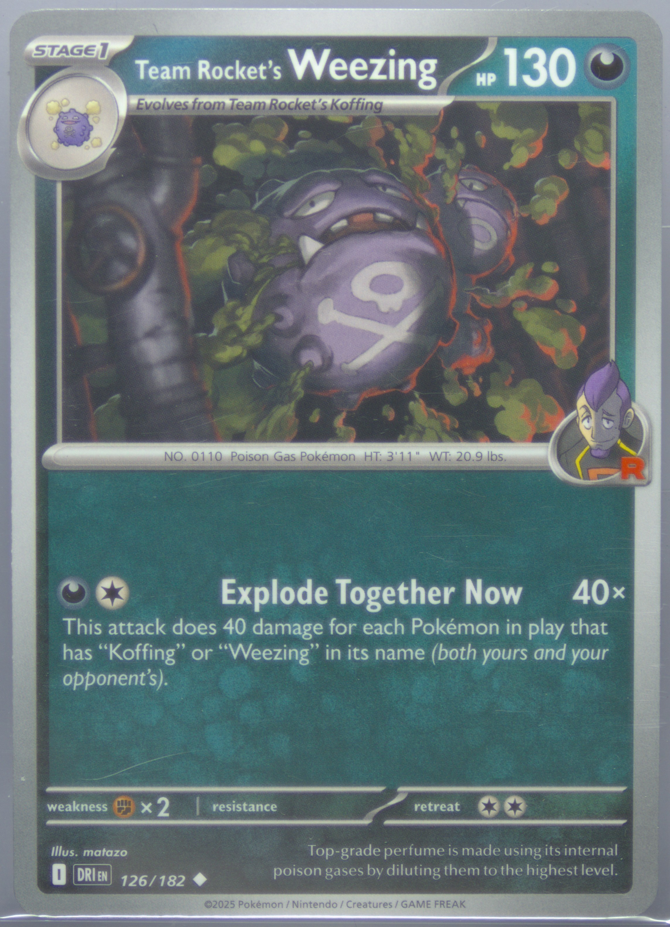 Team Rocket's Weezing