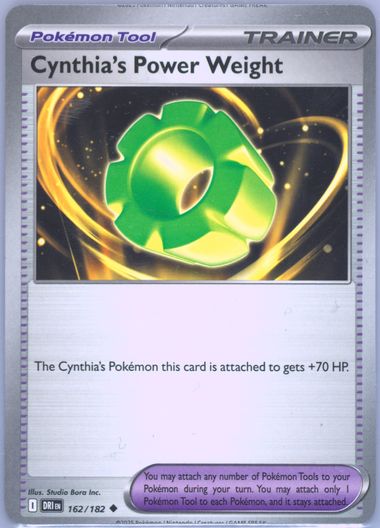 Cynthia's Power Weight