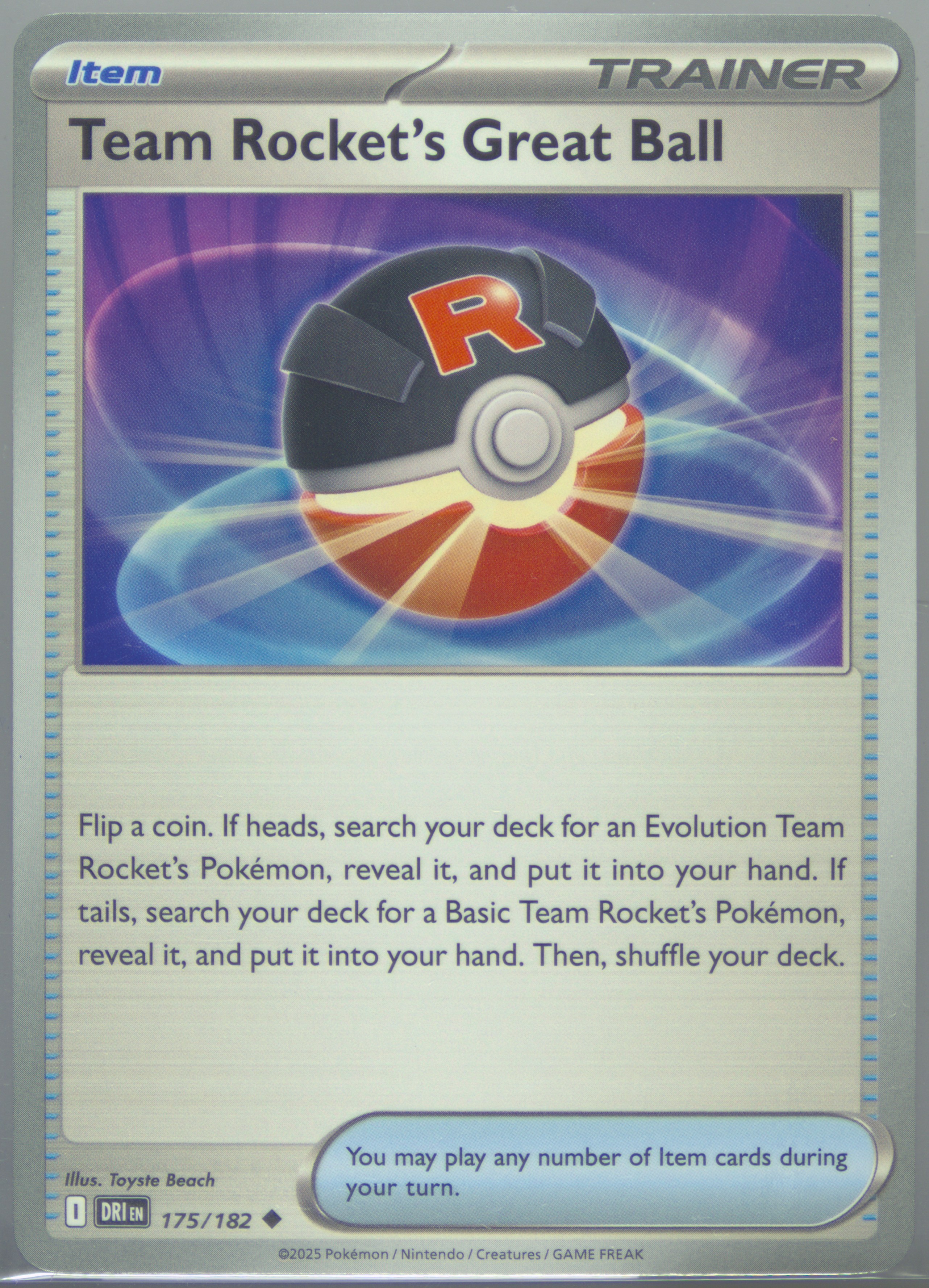 Team Rocket's Great Ball