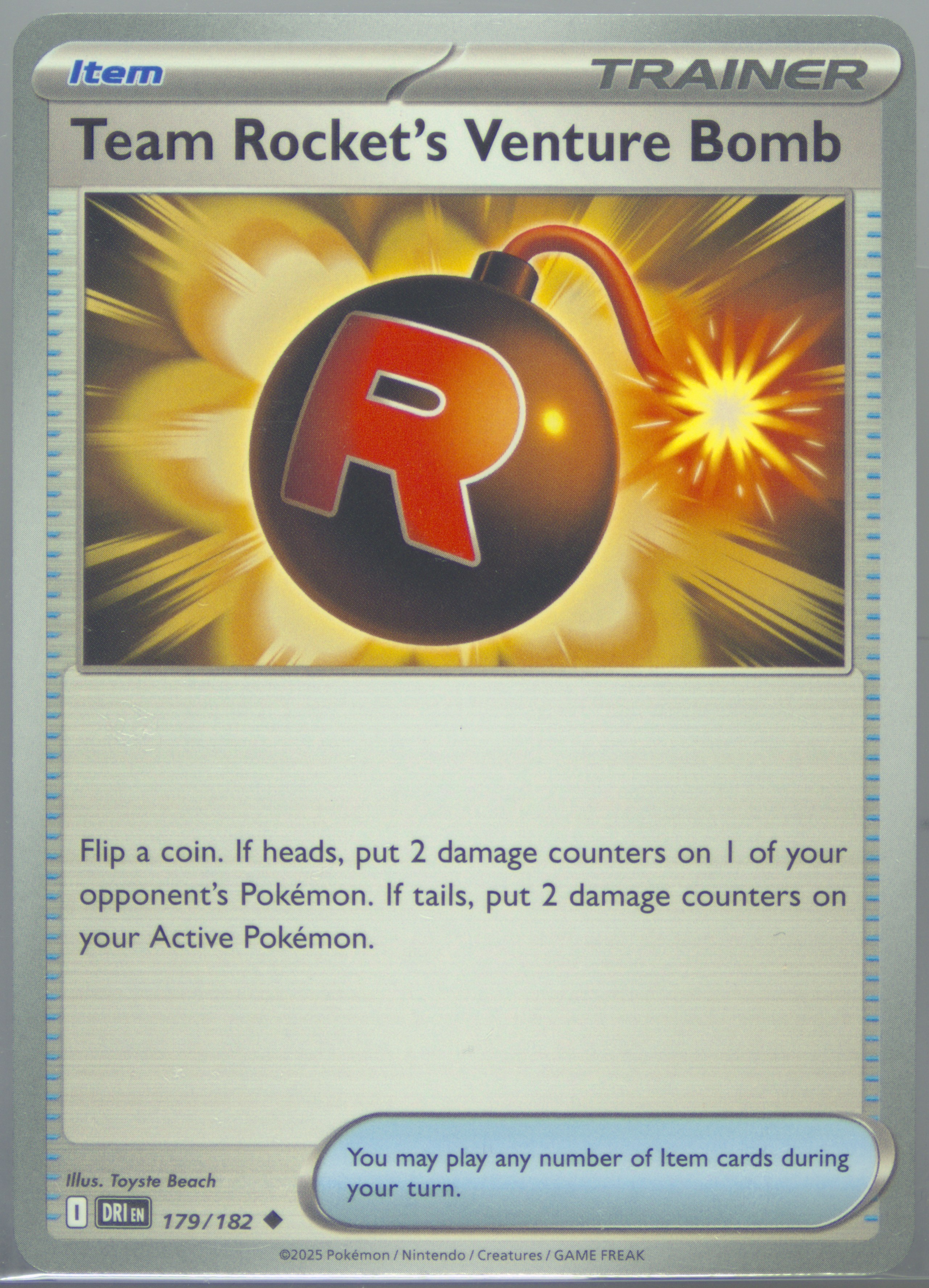 Team Rocket's Venture Bomb