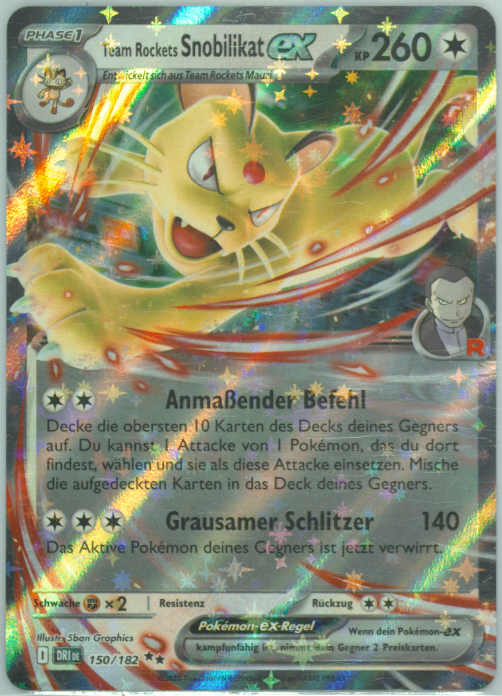 Team Rocket's Persian EX