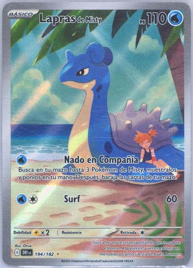 Misty's Lapras