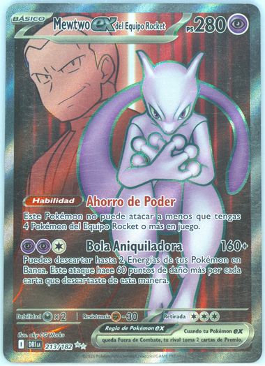 Team Rocket's Mewtwo EX
