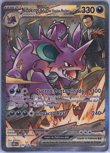 Team Rocket's Nidoking EX