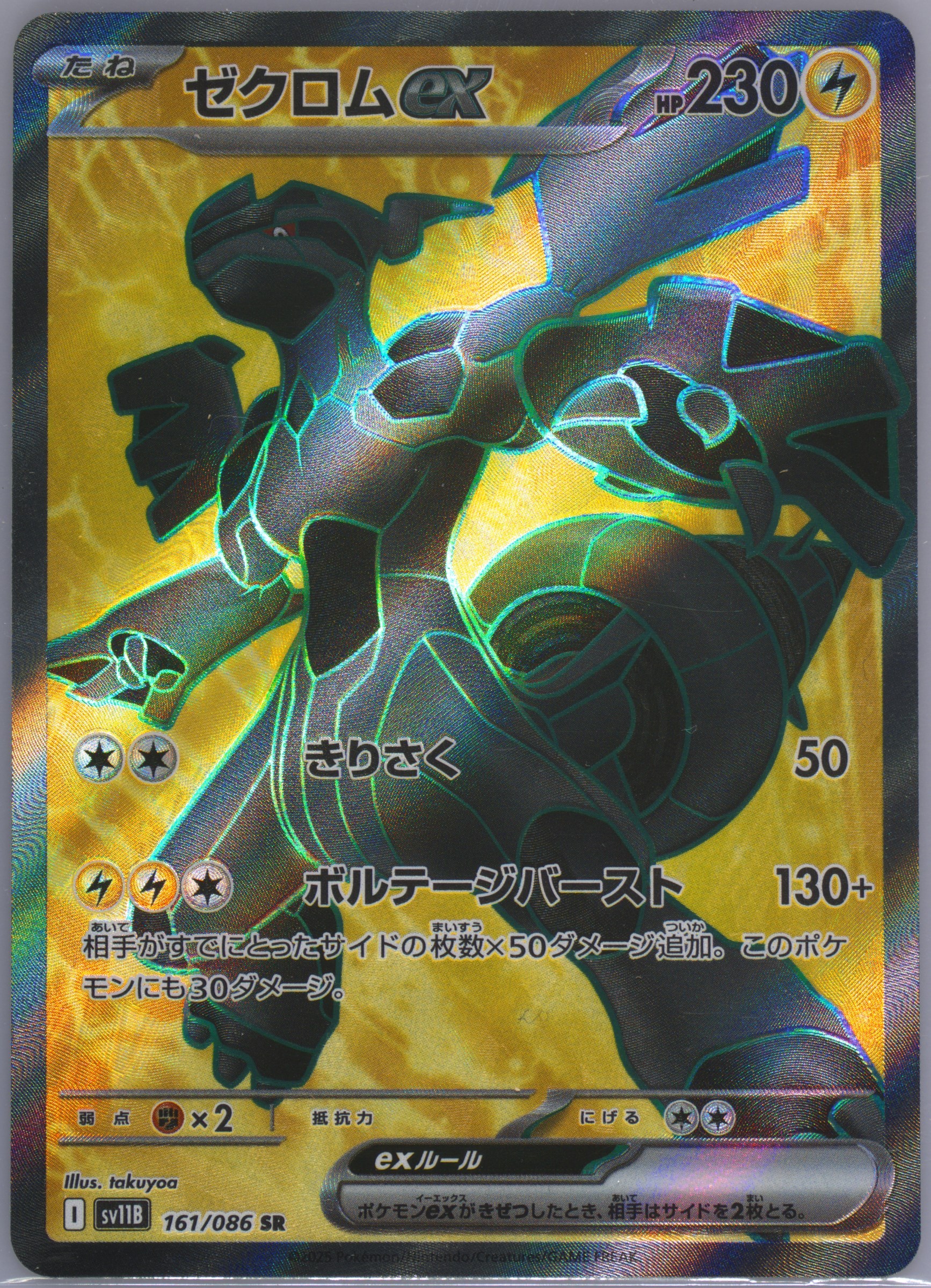 Full Art/Zekrom (195) 2021 Pokemon Japanese Sword & Shield Vmax