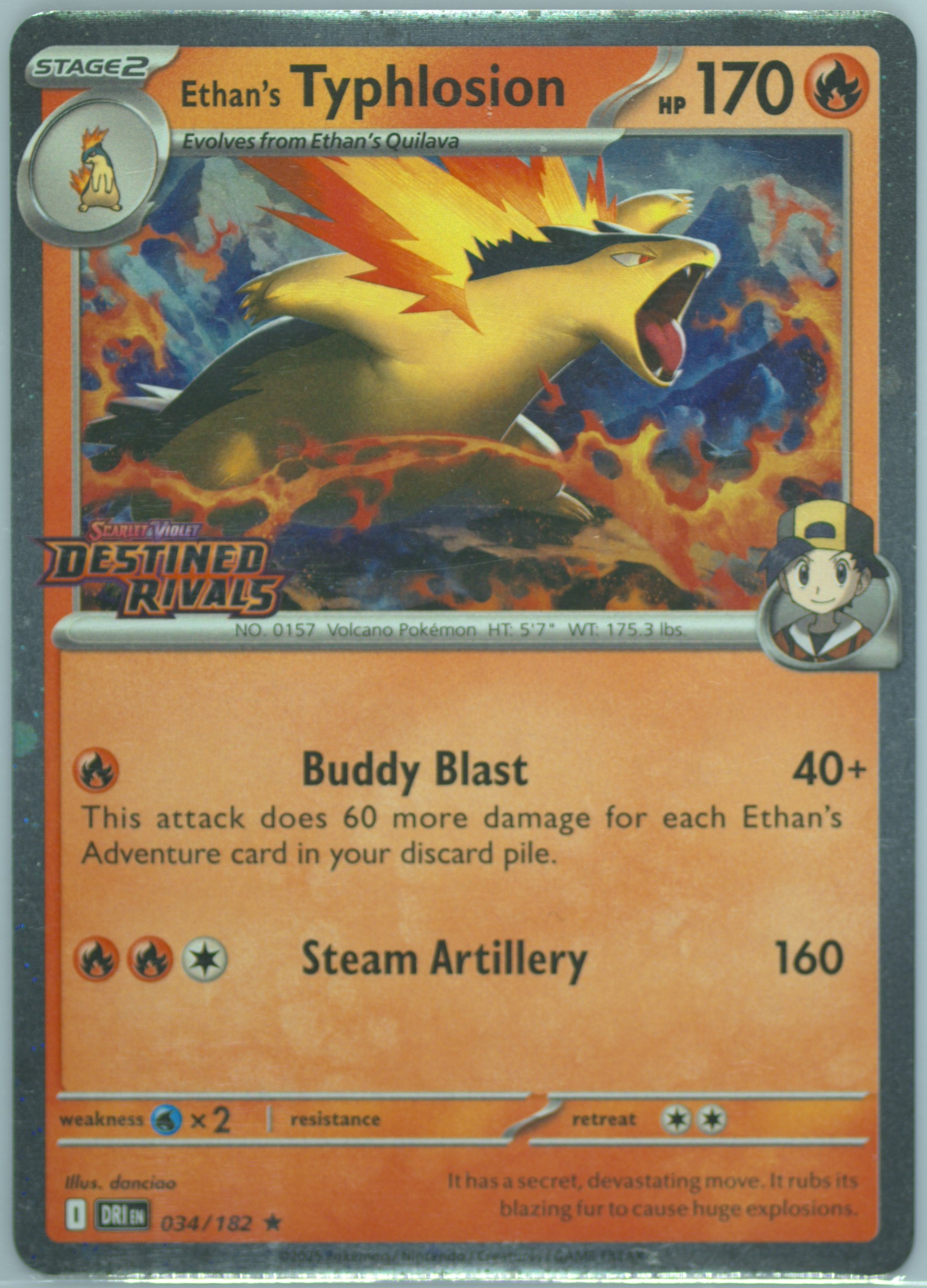 Ethan's Typhlosion
