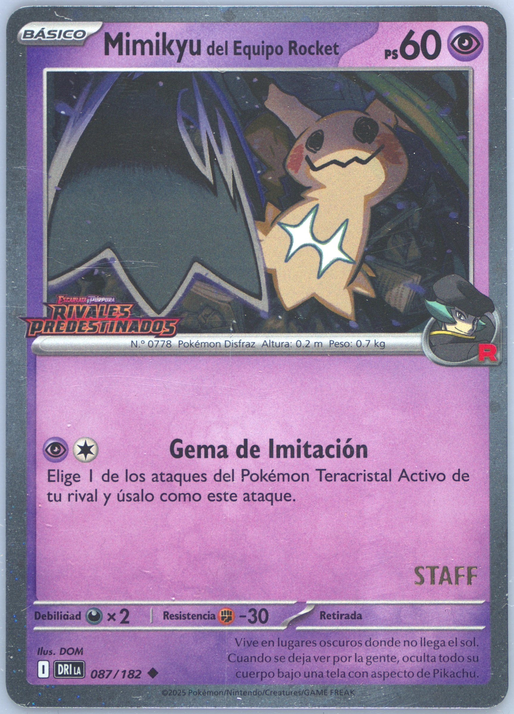 Team Rocket's Mimikyu
