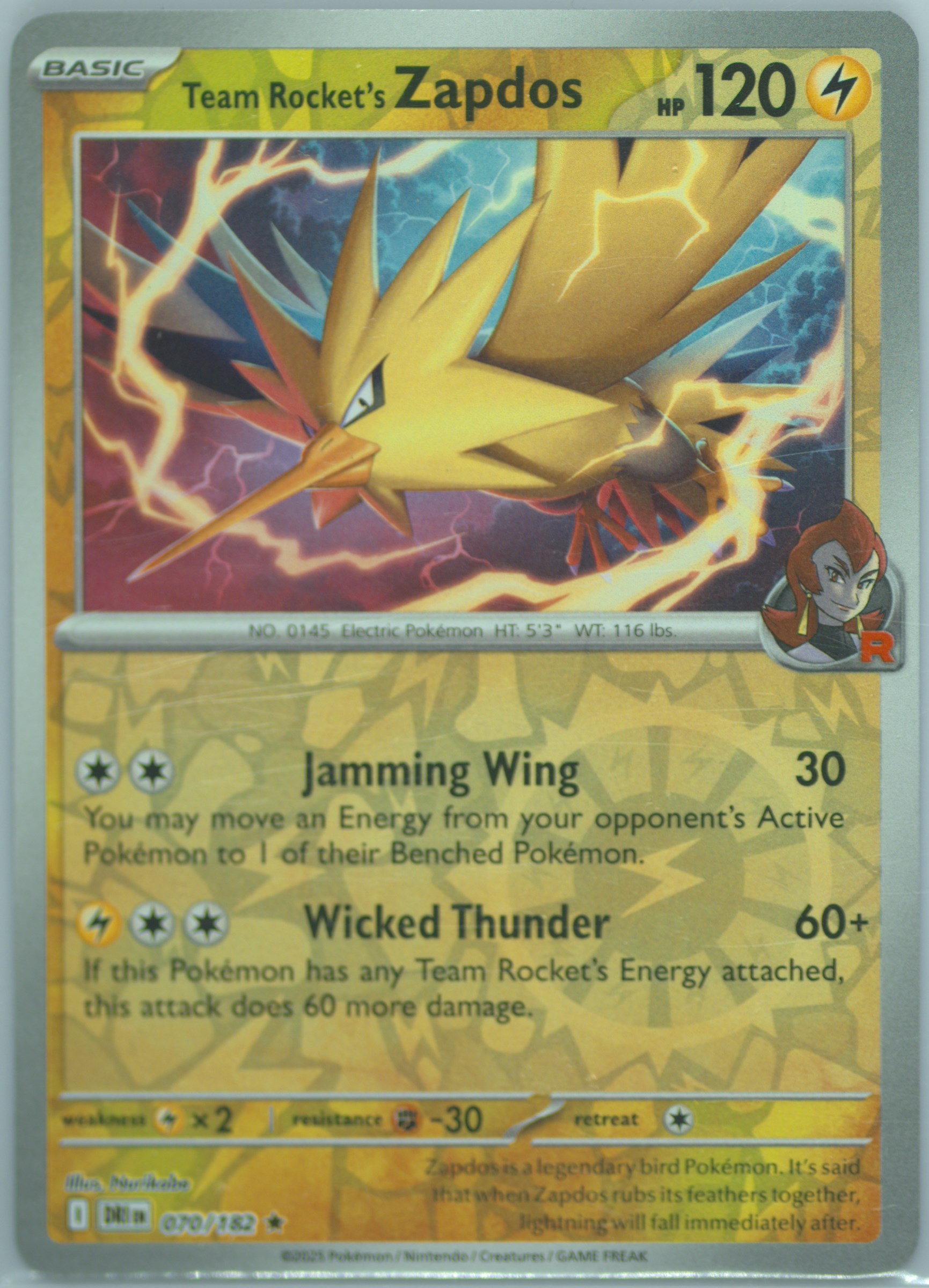 Team Rocket's Zapdos