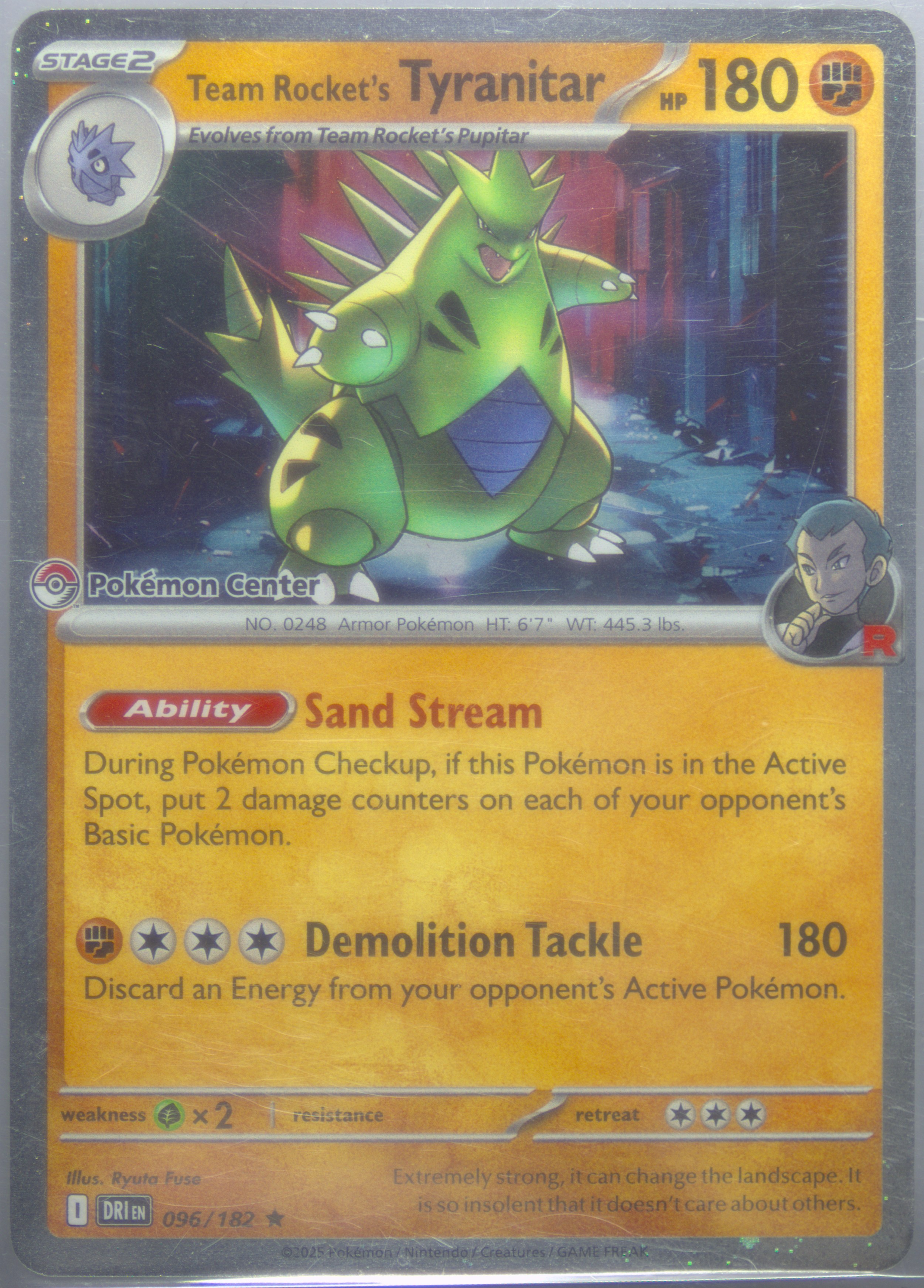 Team Rocket's Tyranitar