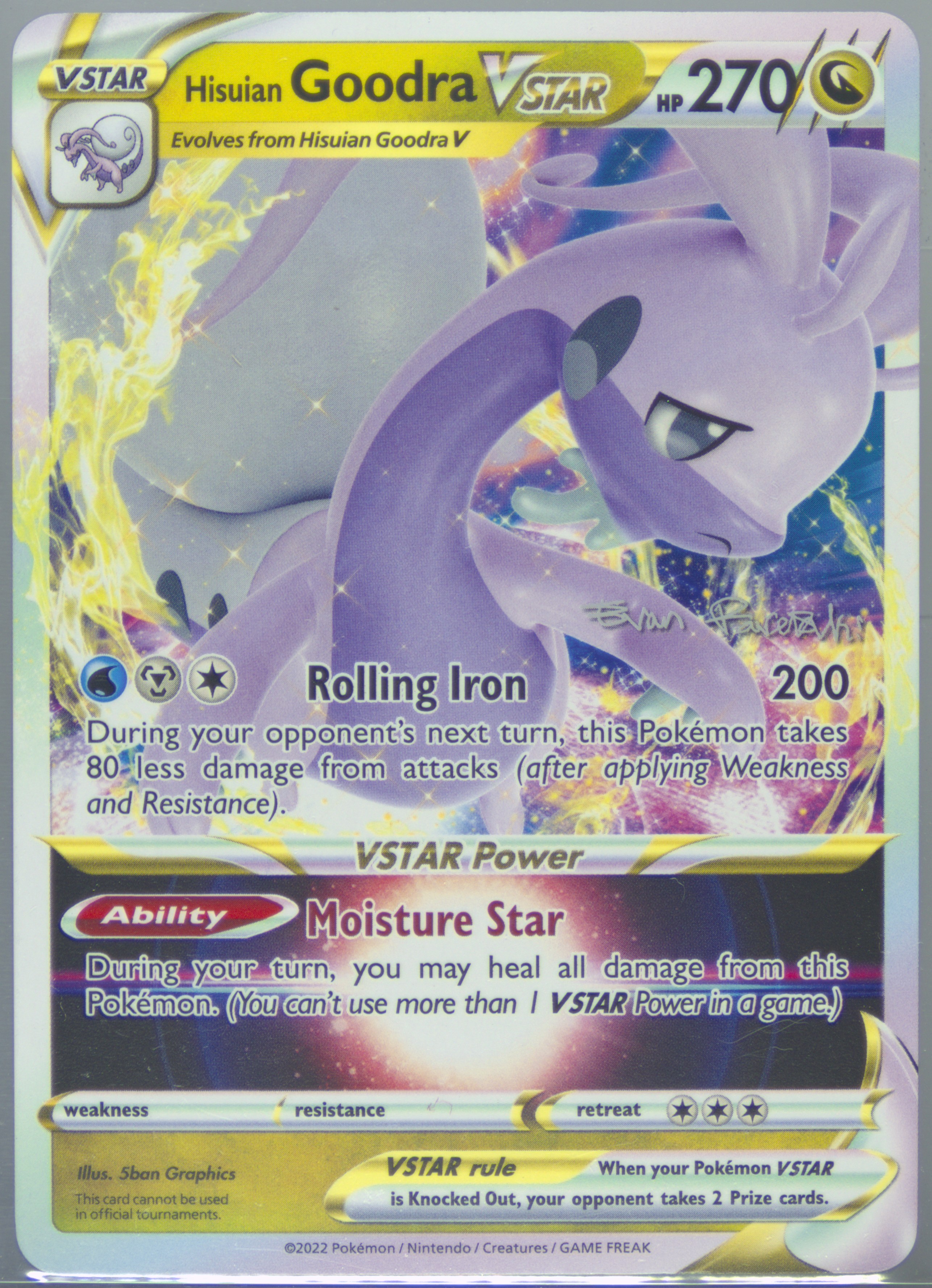Hisuian Goodra Vstar
