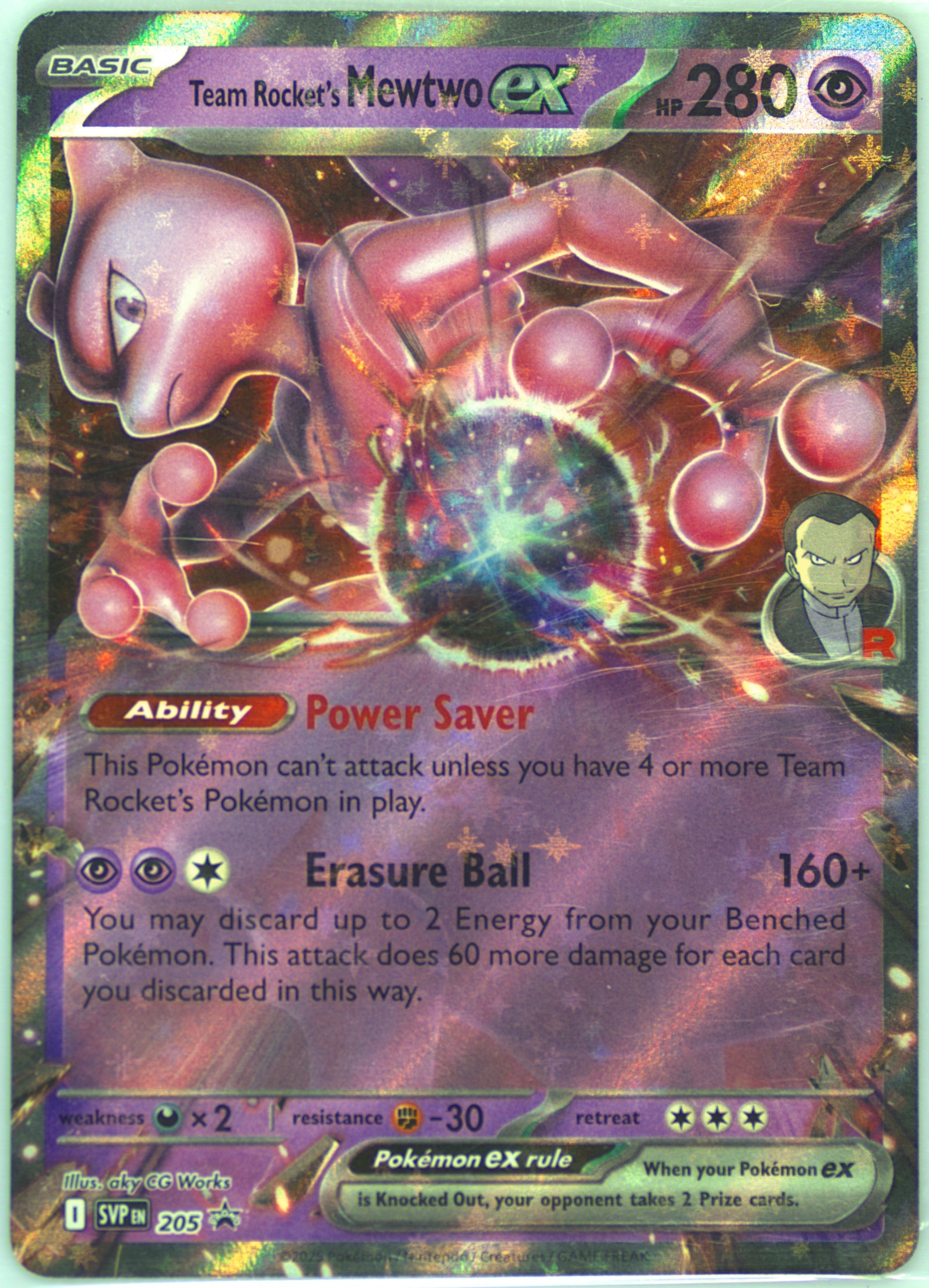 Team Rocket's Mewtwo EX