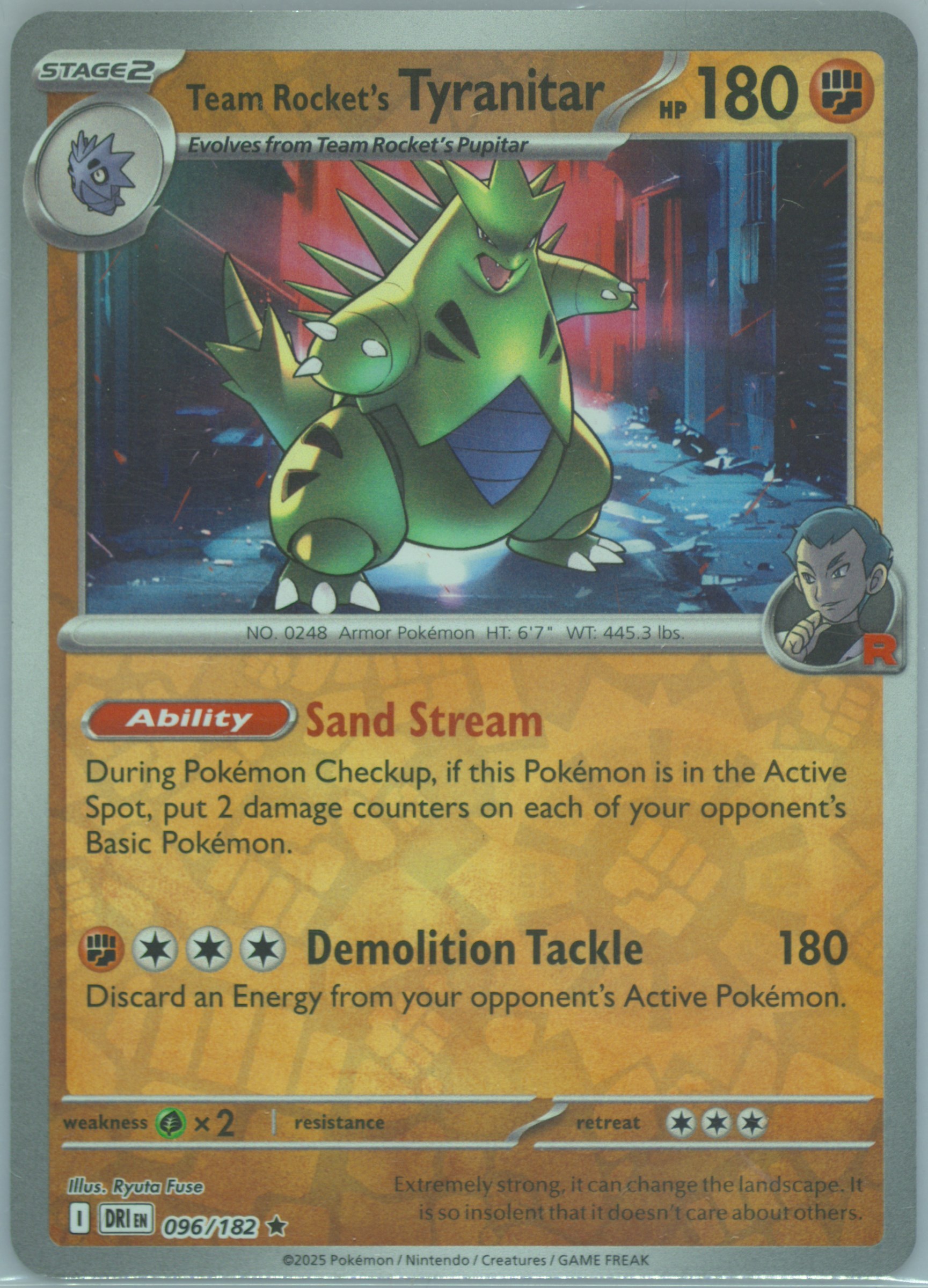Team Rocket's Tyranitar