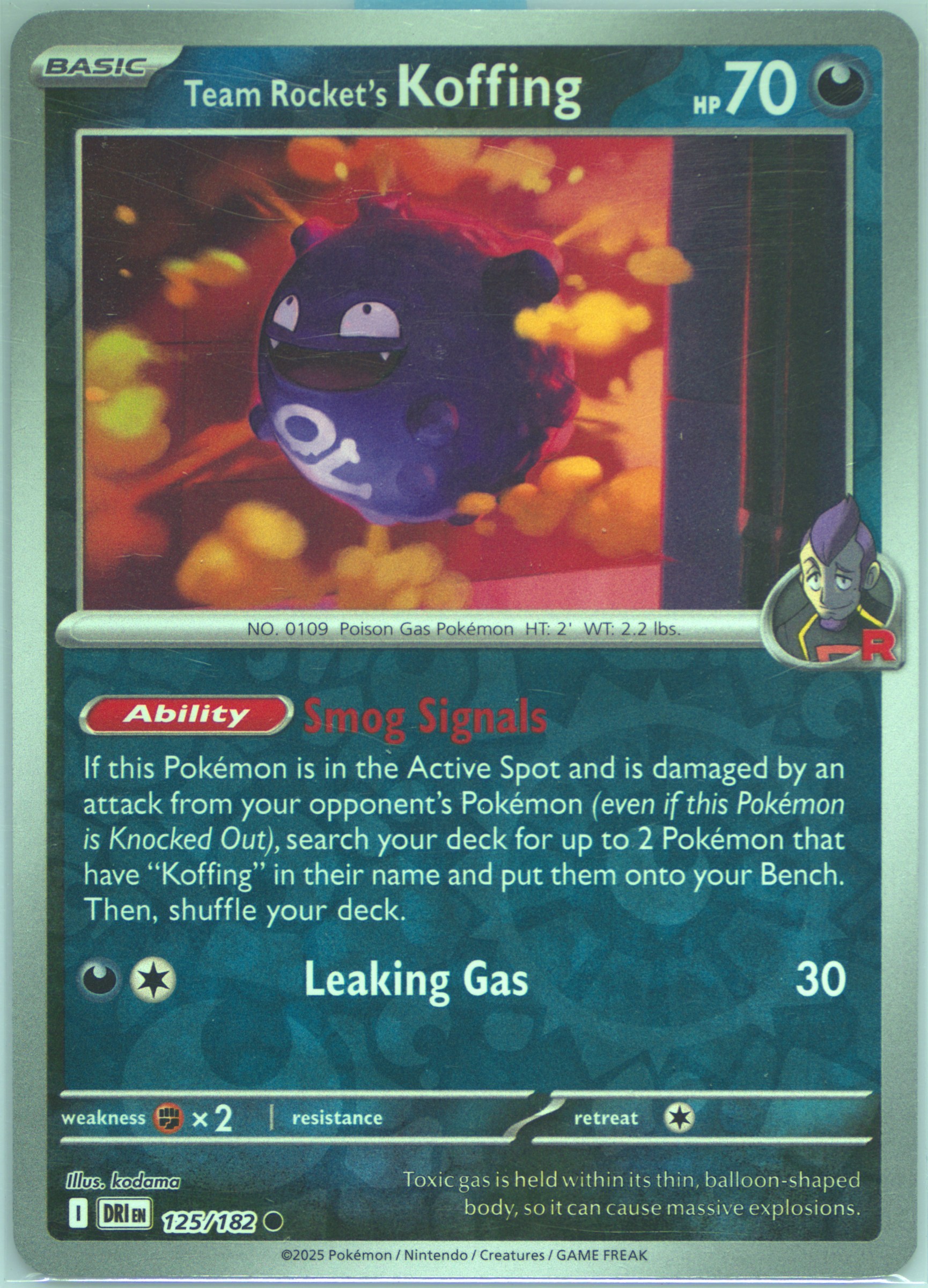 Team Rocket's Koffing