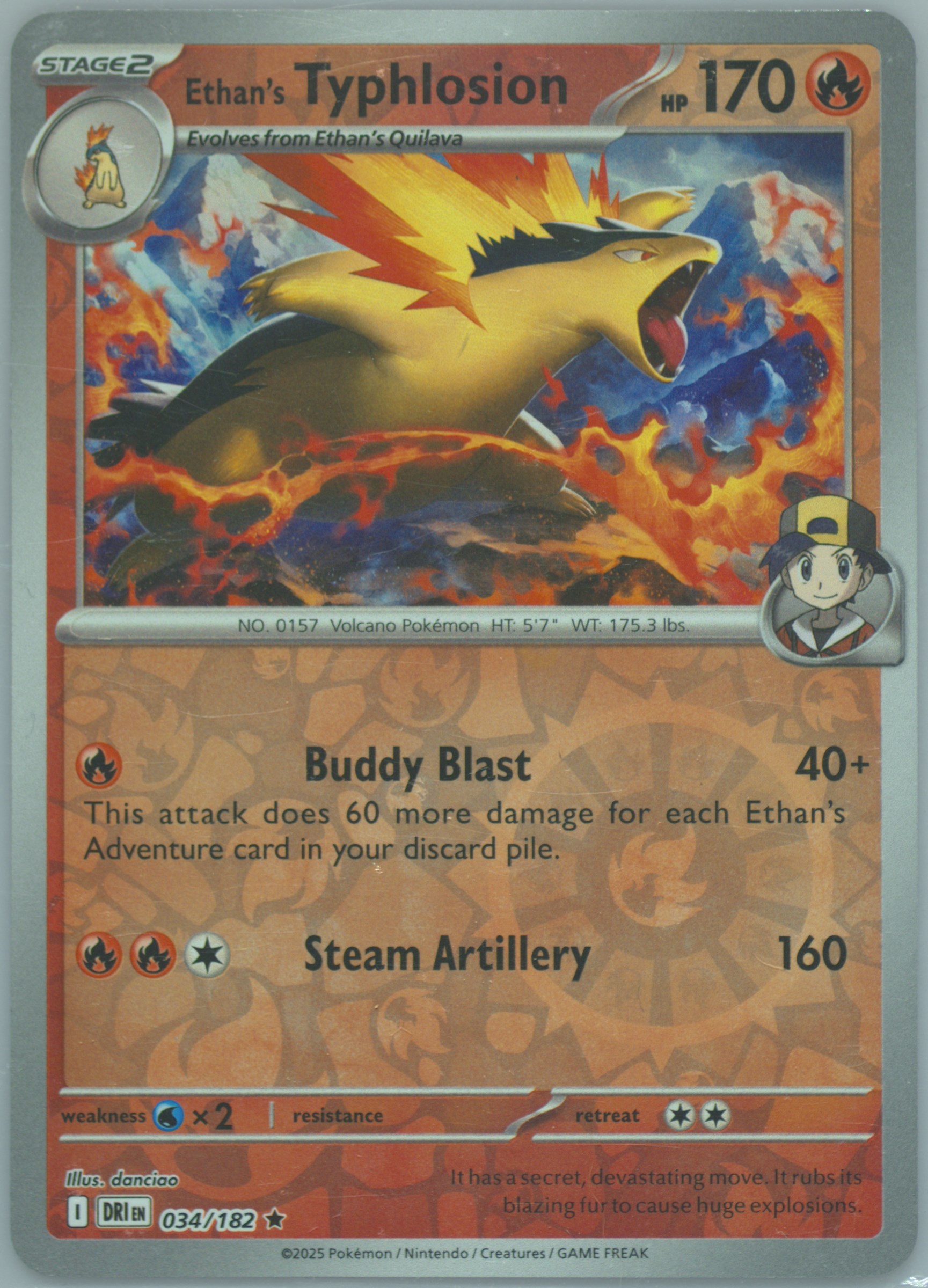Ethan's Typhlosion