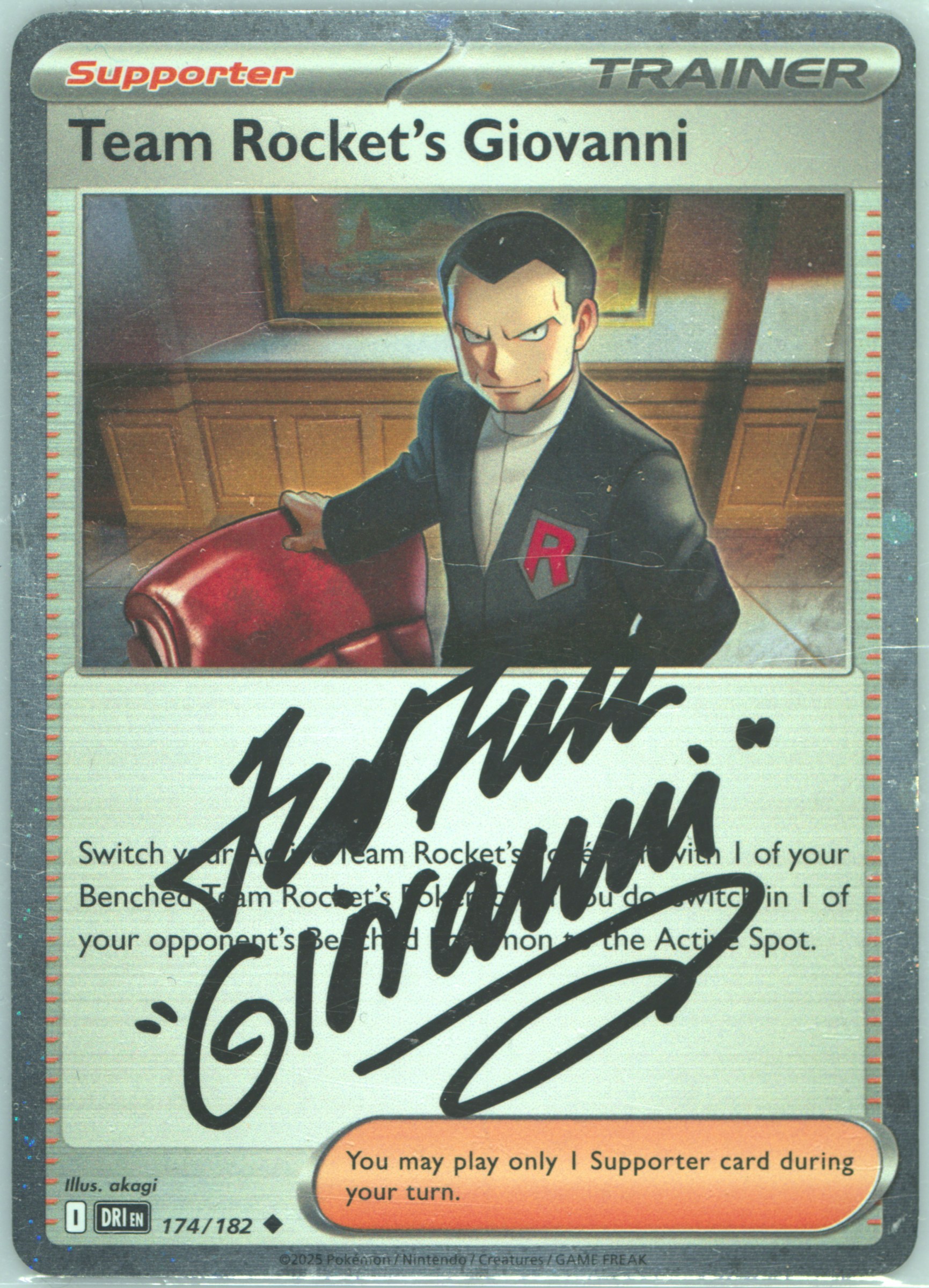 Team Rocket's Giovanni