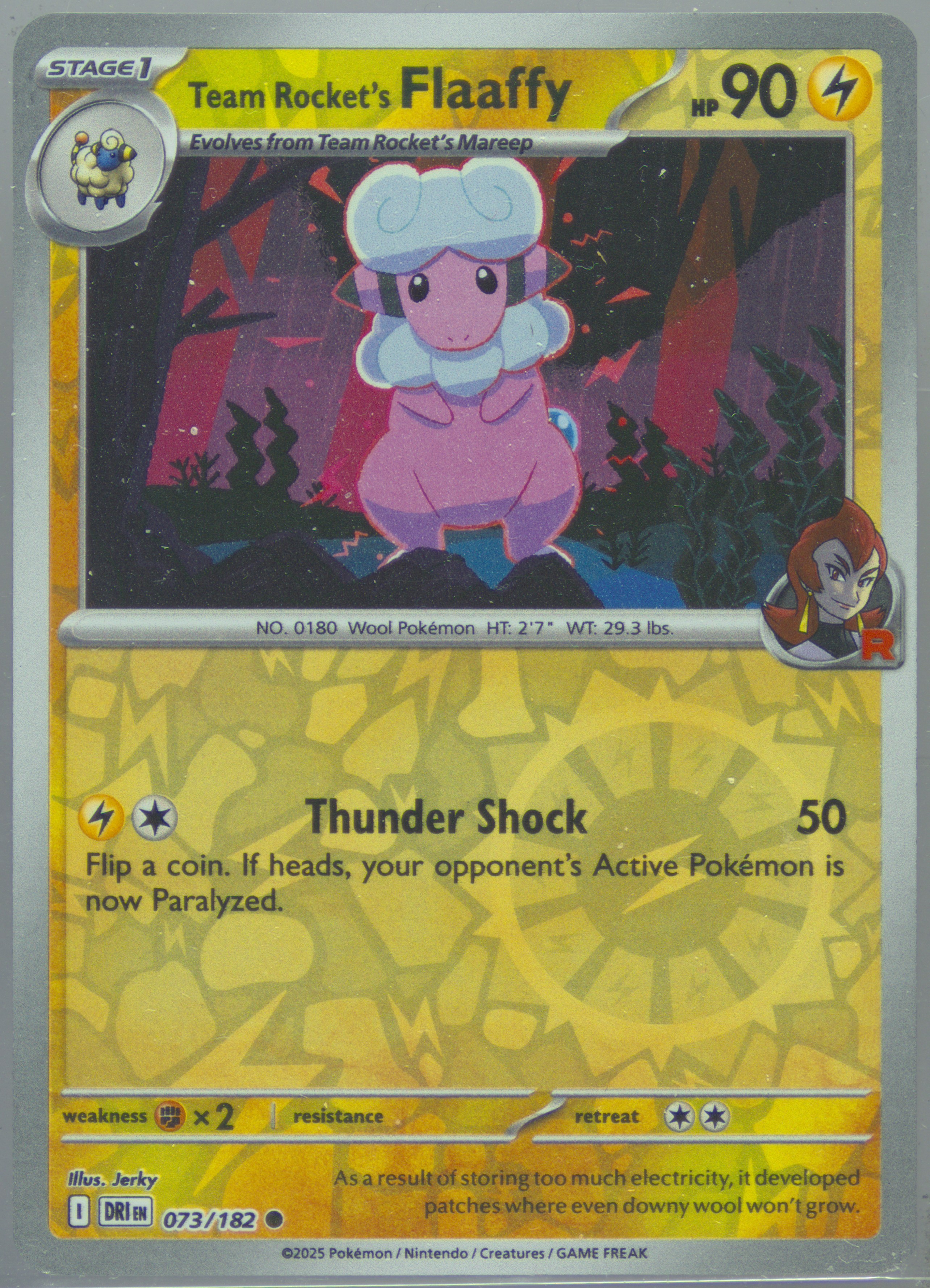 Team Rocket's Flaaffy