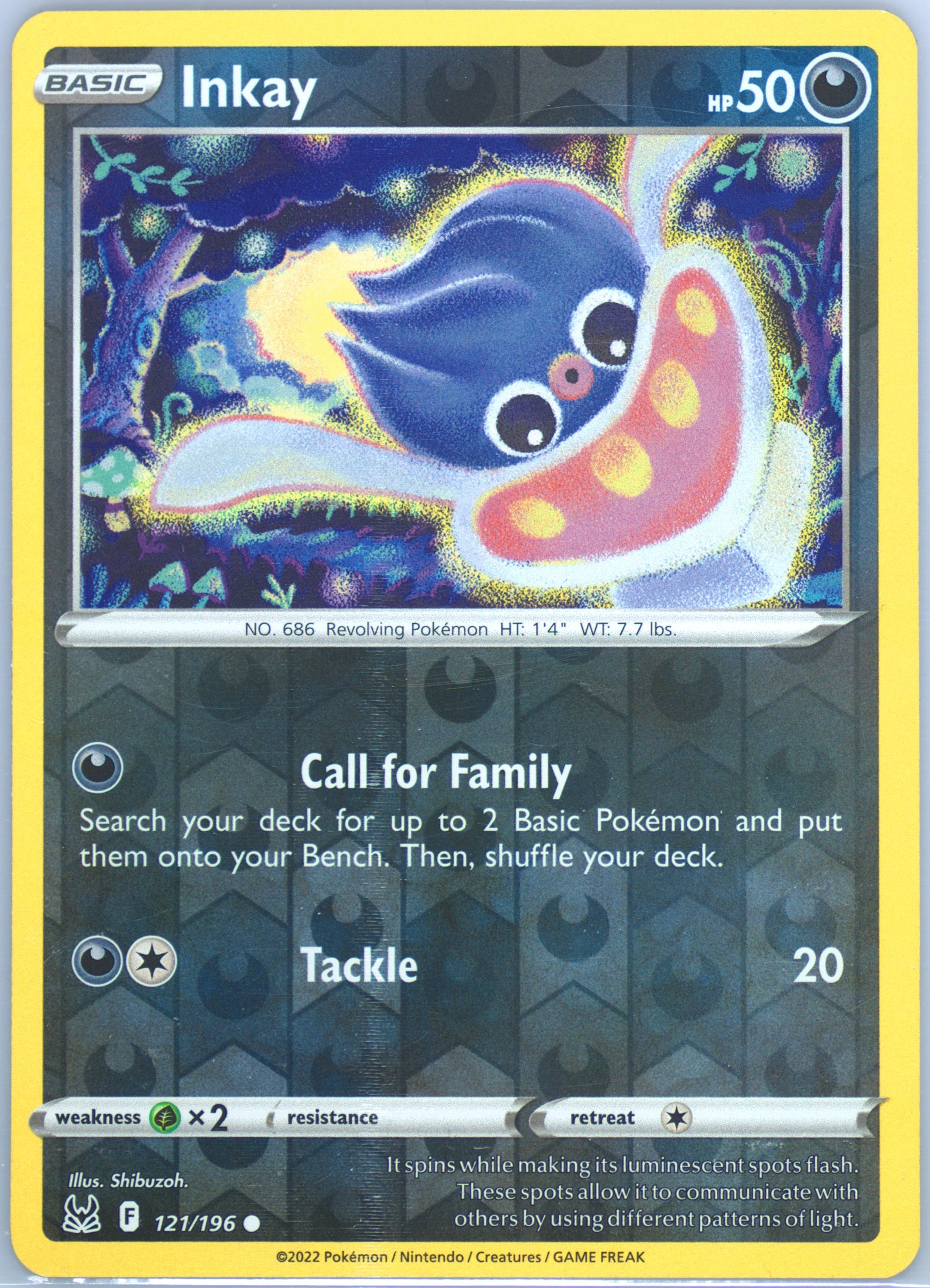 Inkay-Reverse Foil