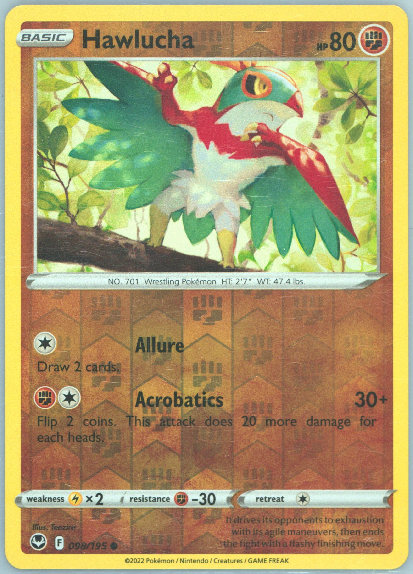 Hawlucha-Reverse Foil