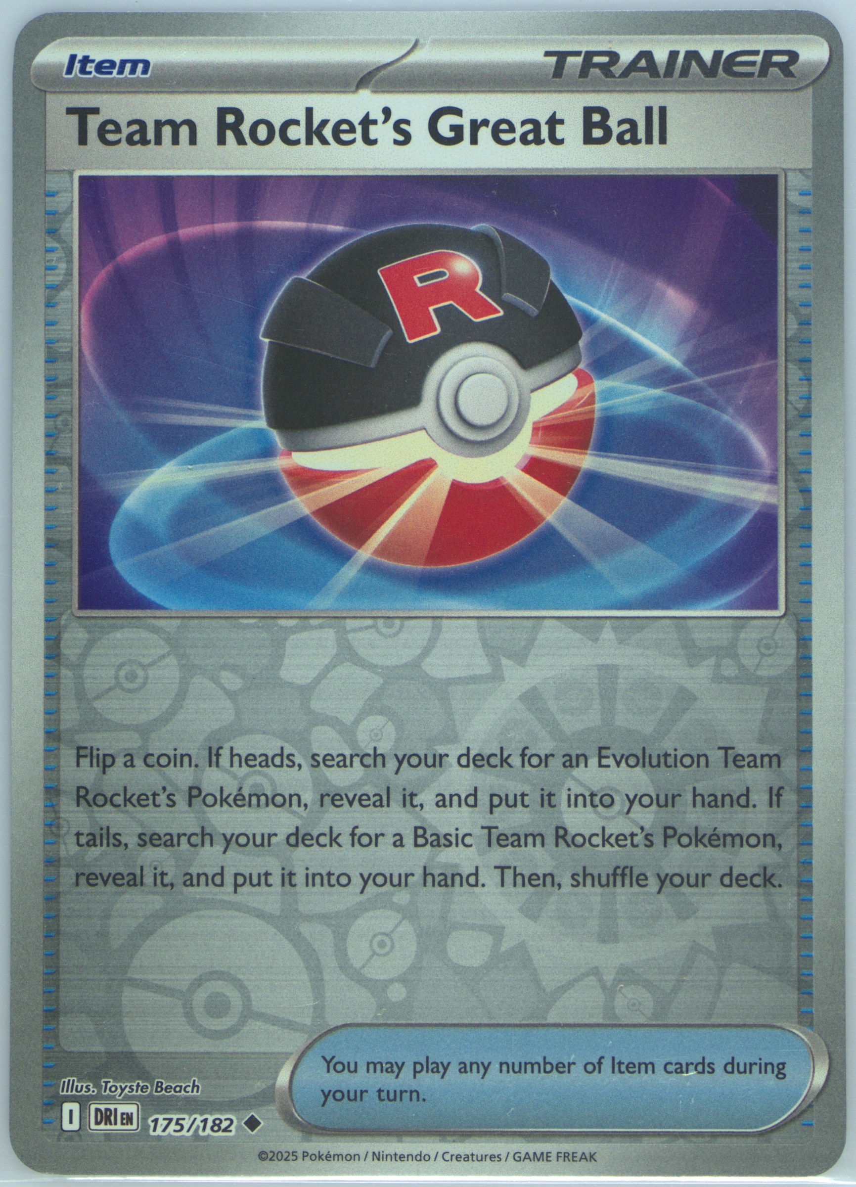 Team Rocket's Great Ball