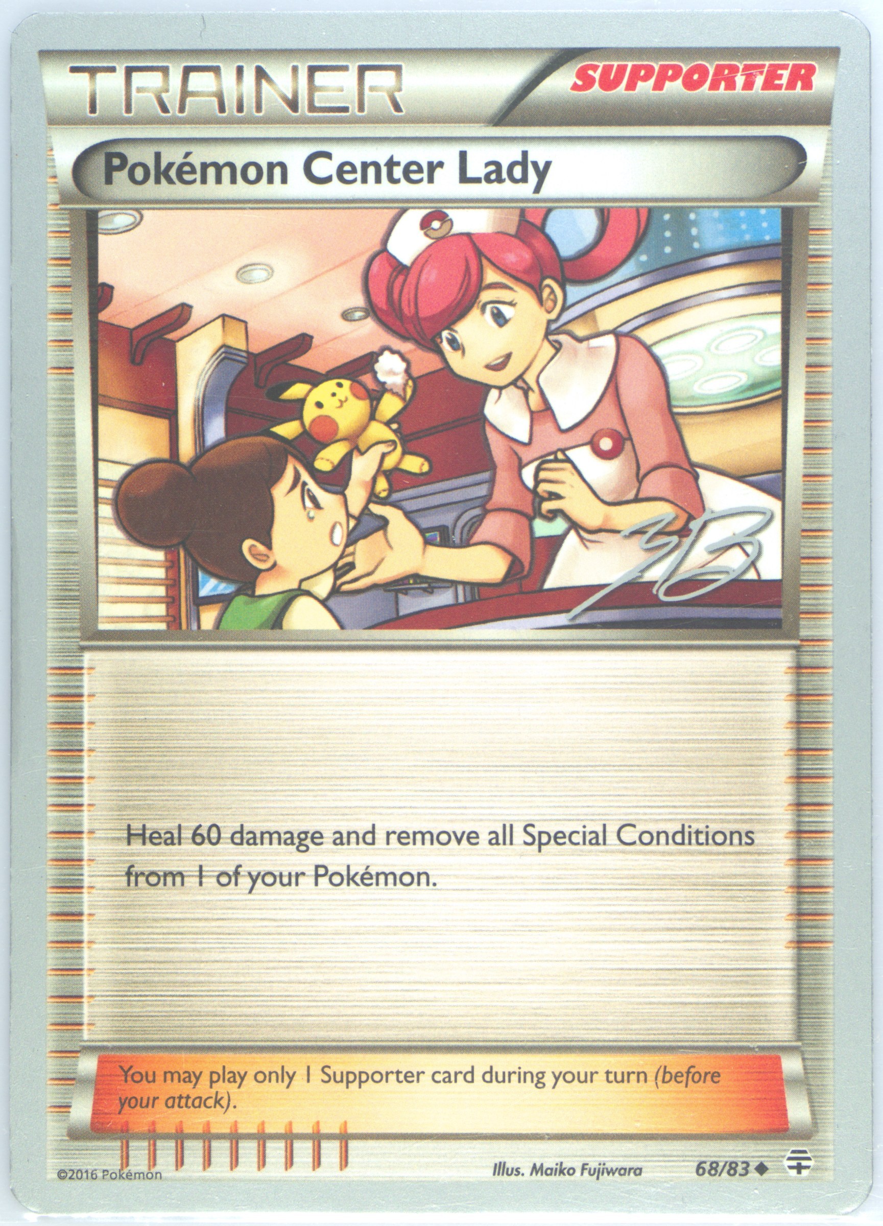 Pokemon Center Lady