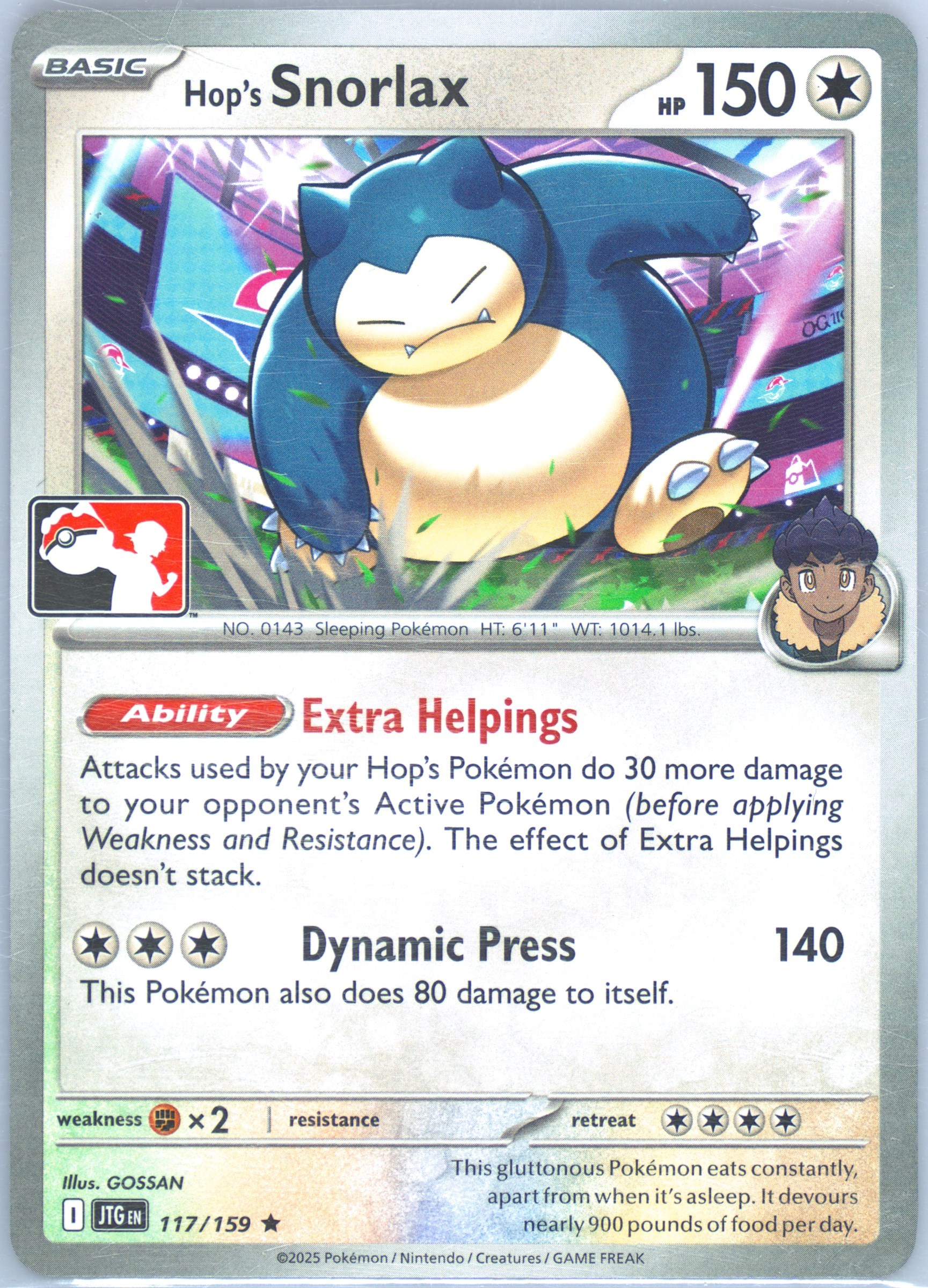 Hop's Snorlax
