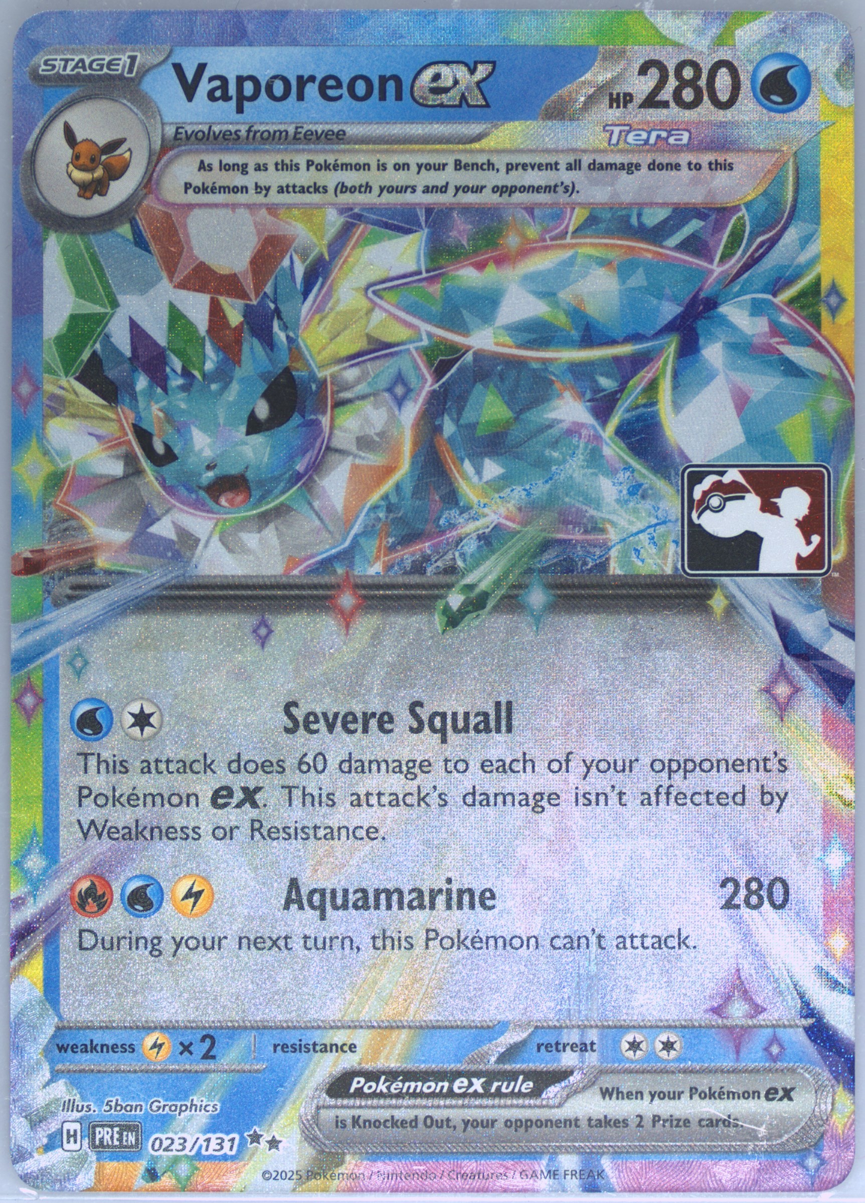 Vaporeon EX