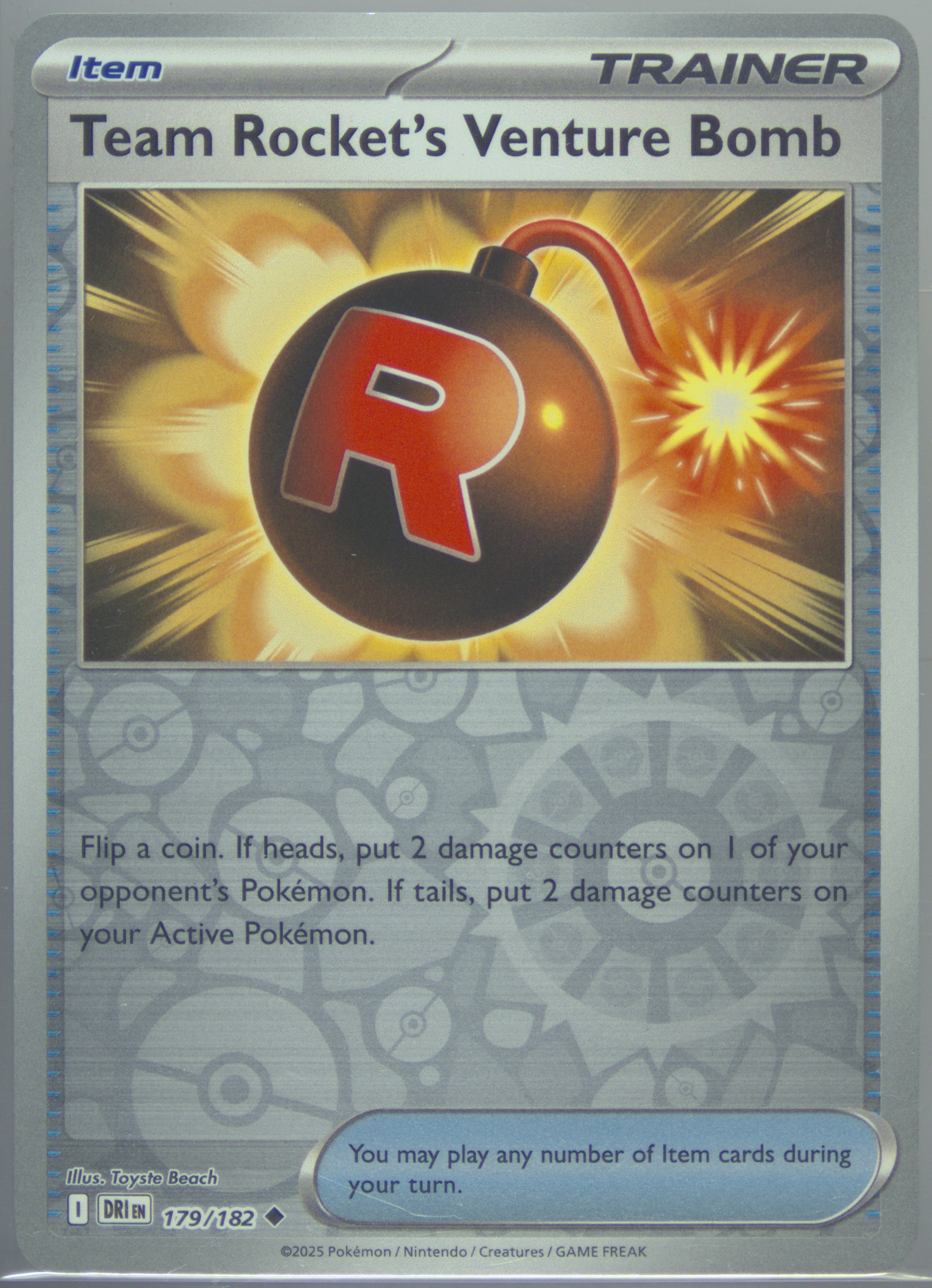 Team Rocket's Venture Bomb