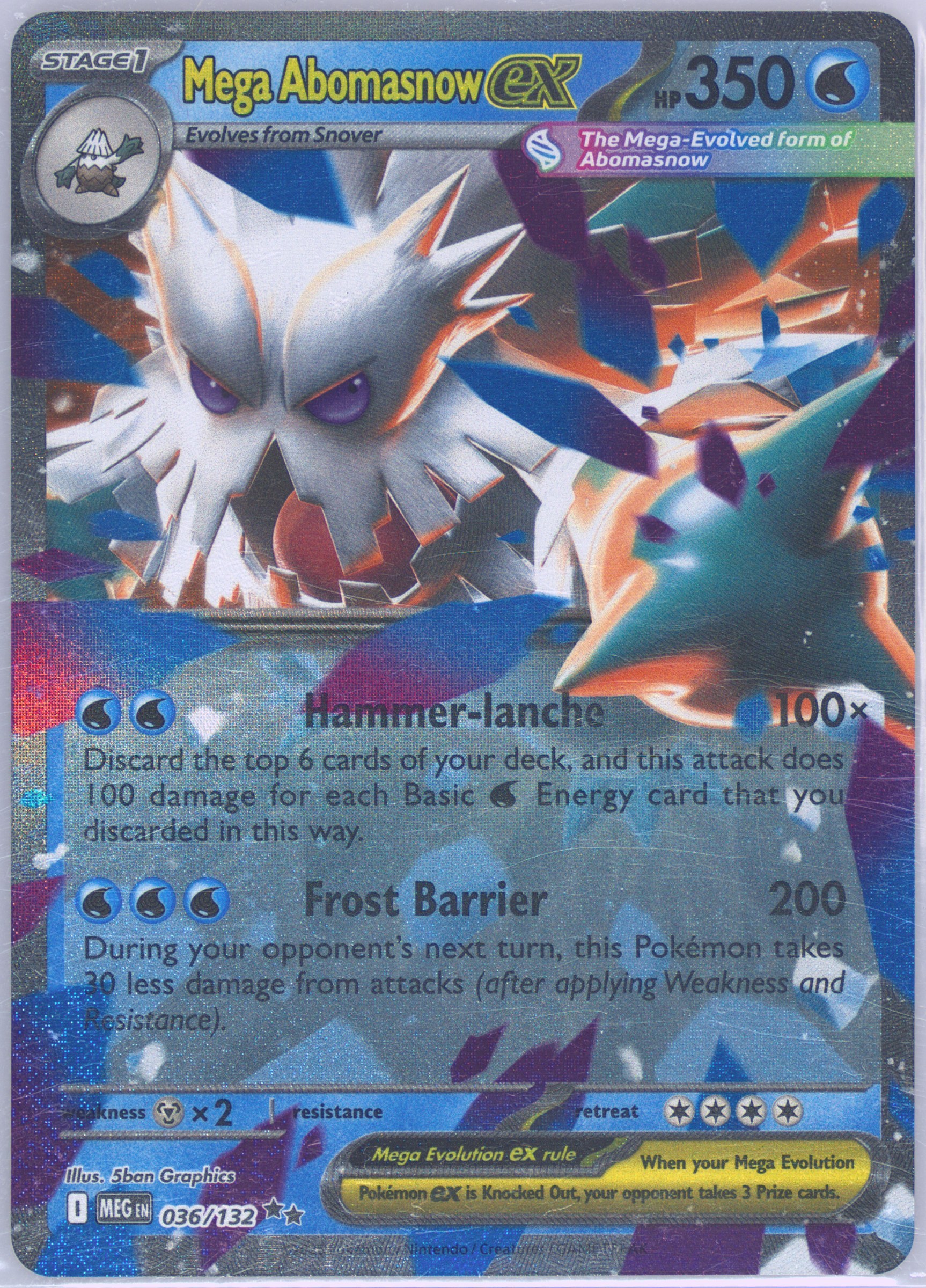 Mega Abomasnow EX