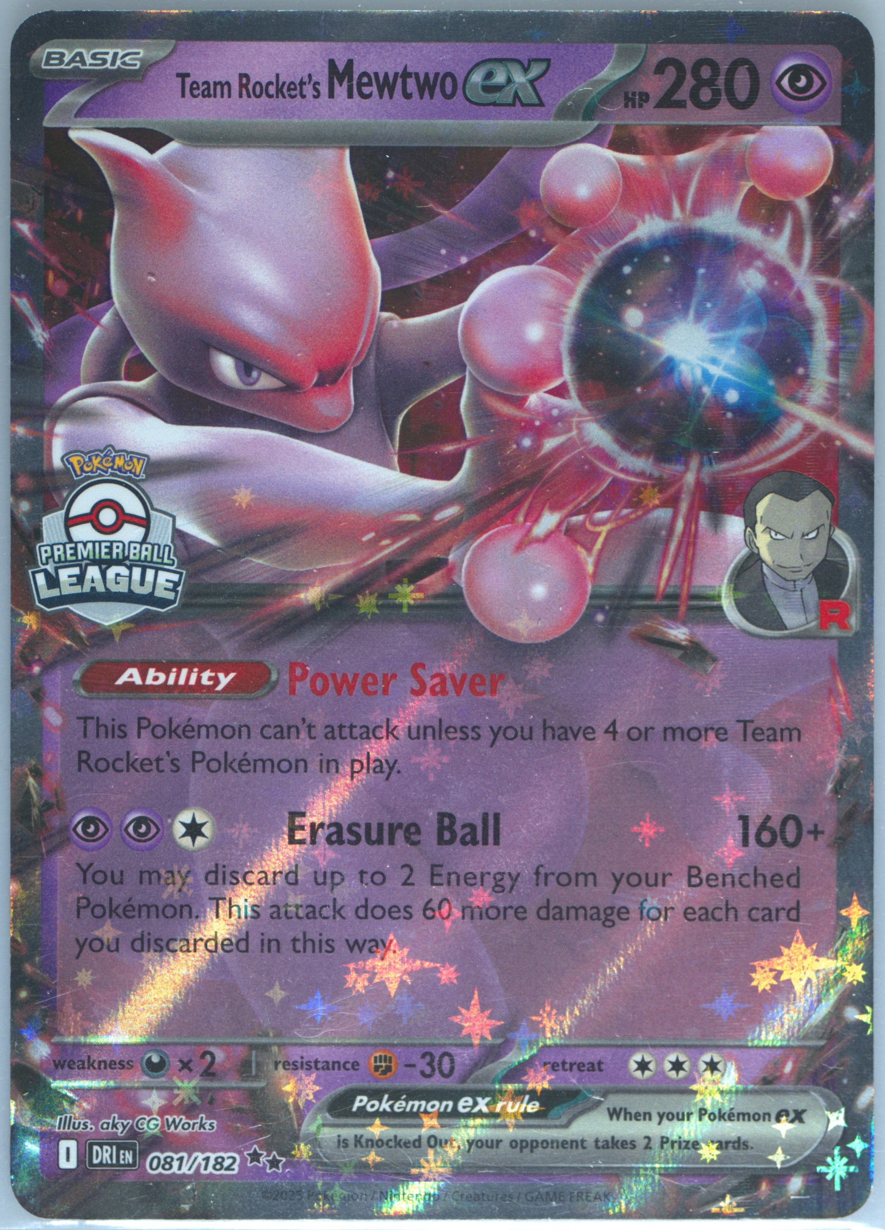 Team Rocket's Mewtwo EX