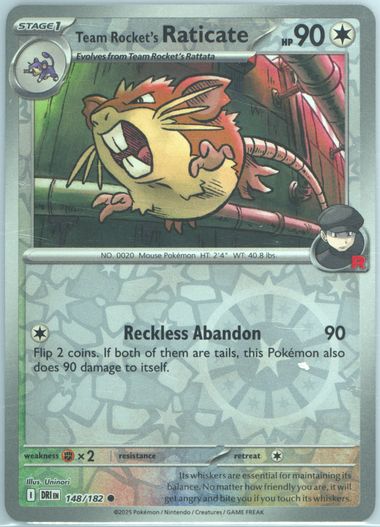 Team Rocket's Raticate