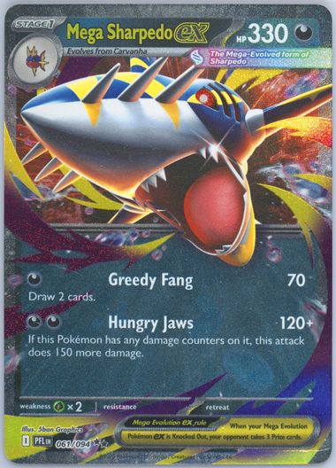 Mega Sharpedo EX
