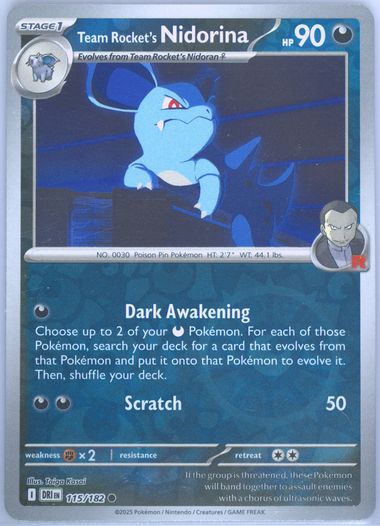 Team Rocket's Nidorina