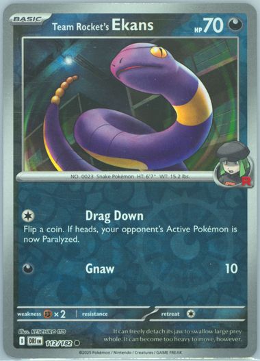 Team Rocket's Ekans