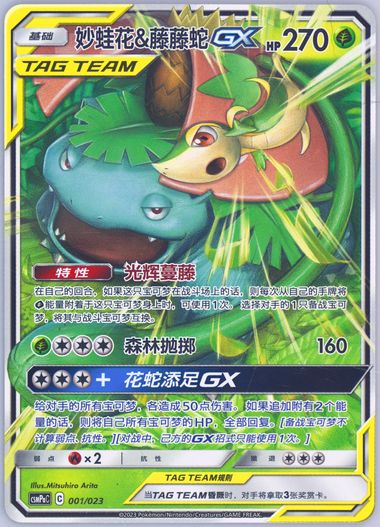 Venusaur & Snivy GX