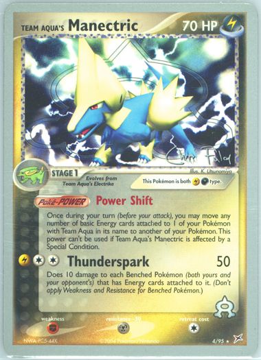 Team Aqua's Manectric