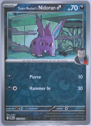 Team Rocket's Nidoran