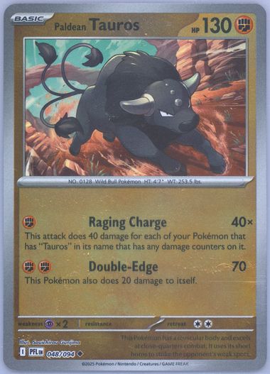 Paldean Tauros