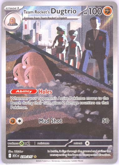 Team Rocket's Dugtrio