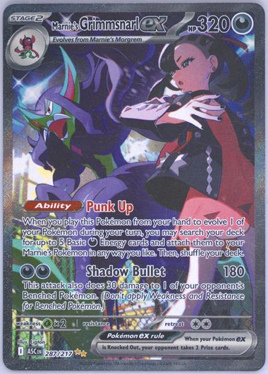 Marnie's Grimmsnarl EX