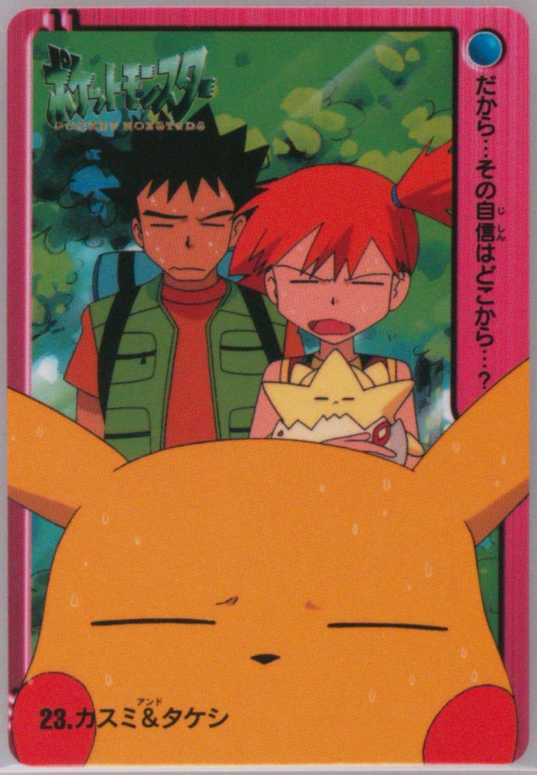 Brock/Misty/Pikachu/Togepi