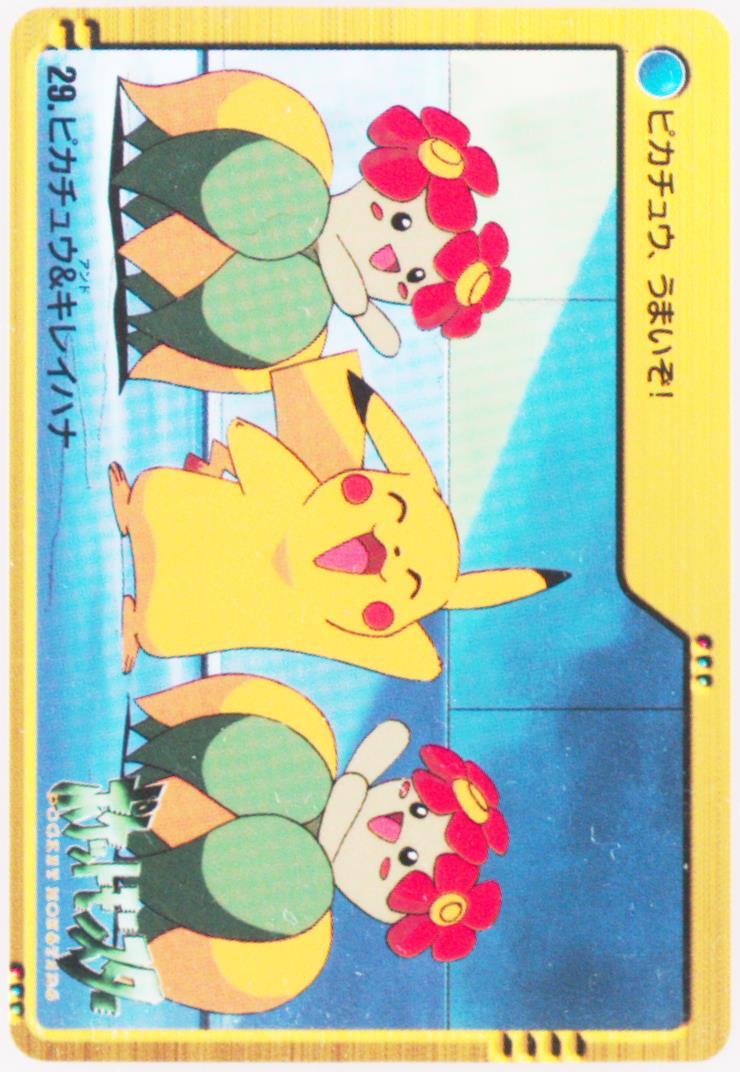 Bellossom & Pikachu